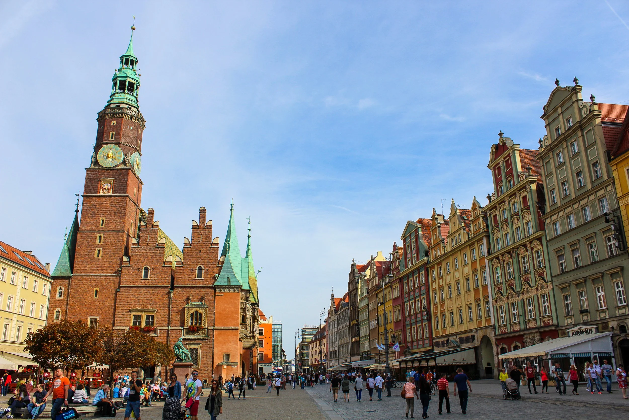 Wrocław Town Hall in Rynek (Stare Miasto) - Wrocław, Poland