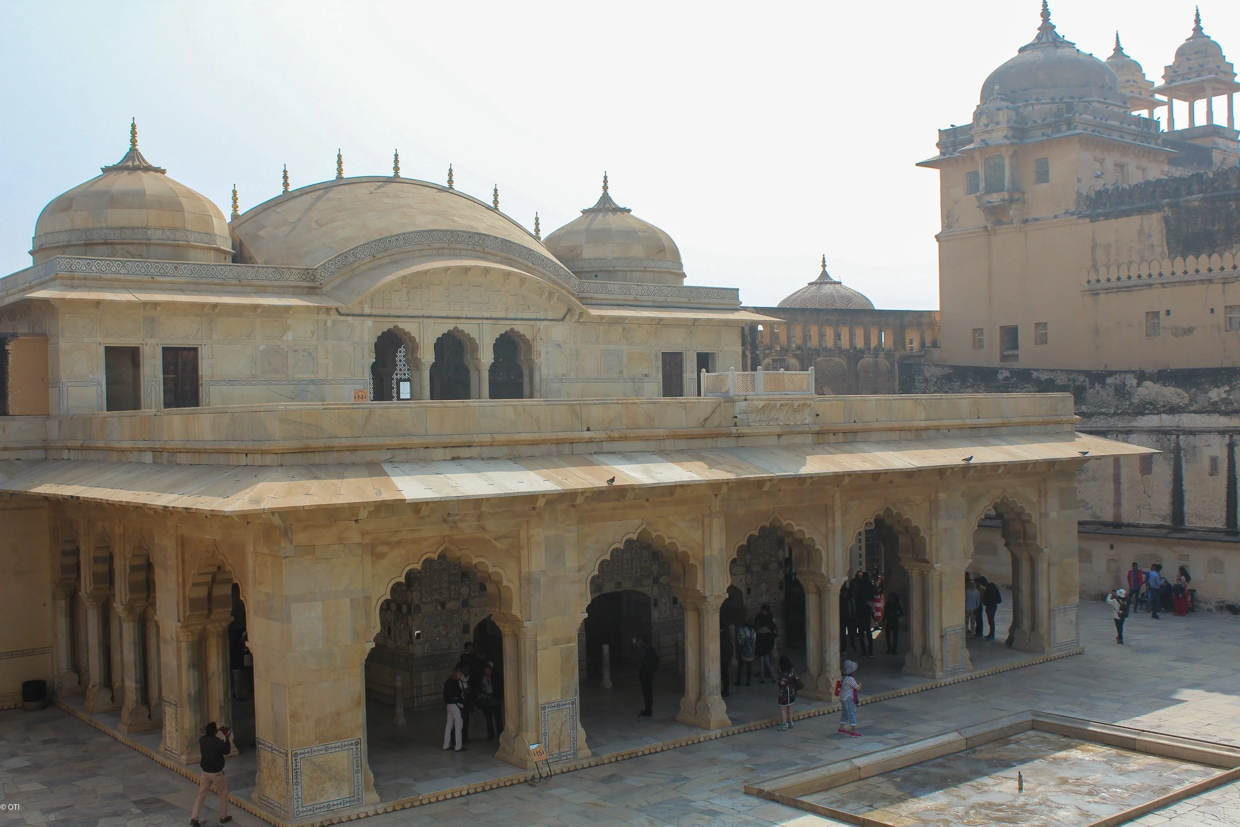 Amer Palace in Amer, India.