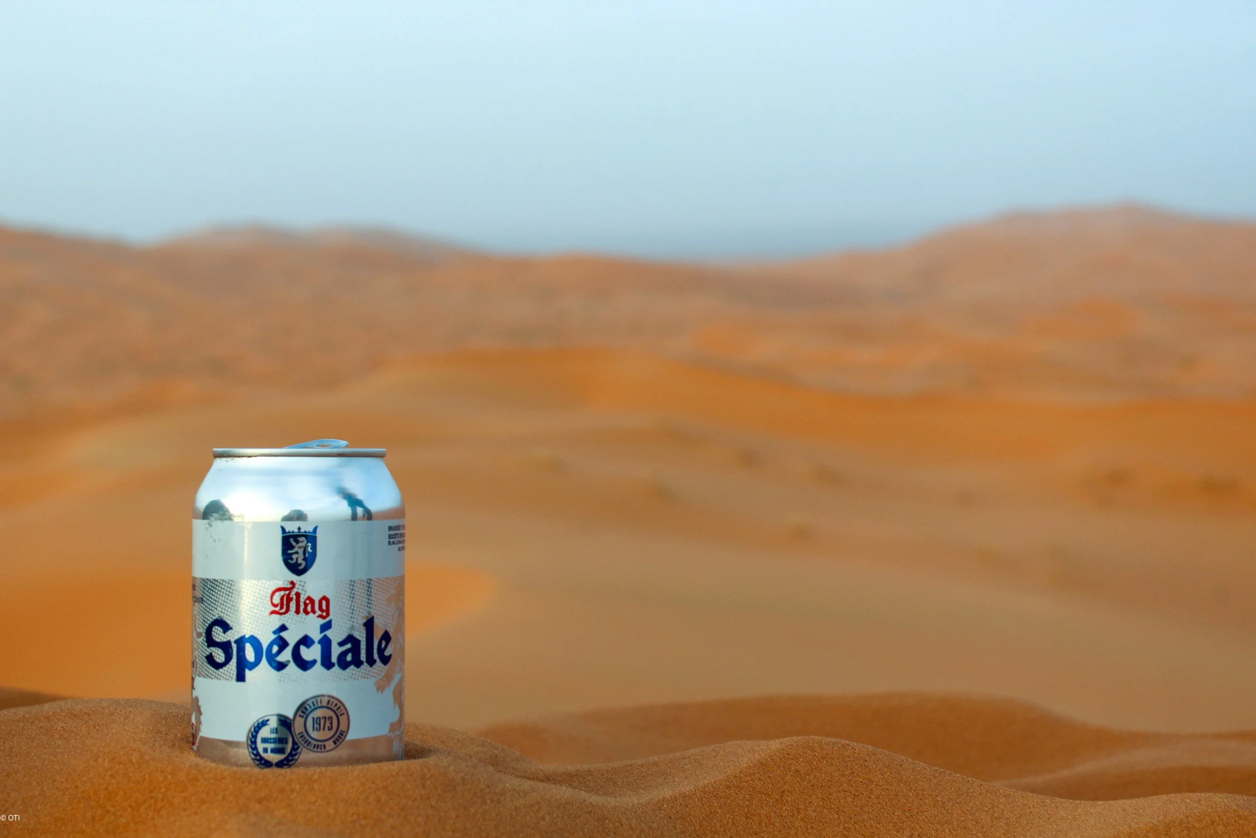The Sahara near Merzouga, Morocco.