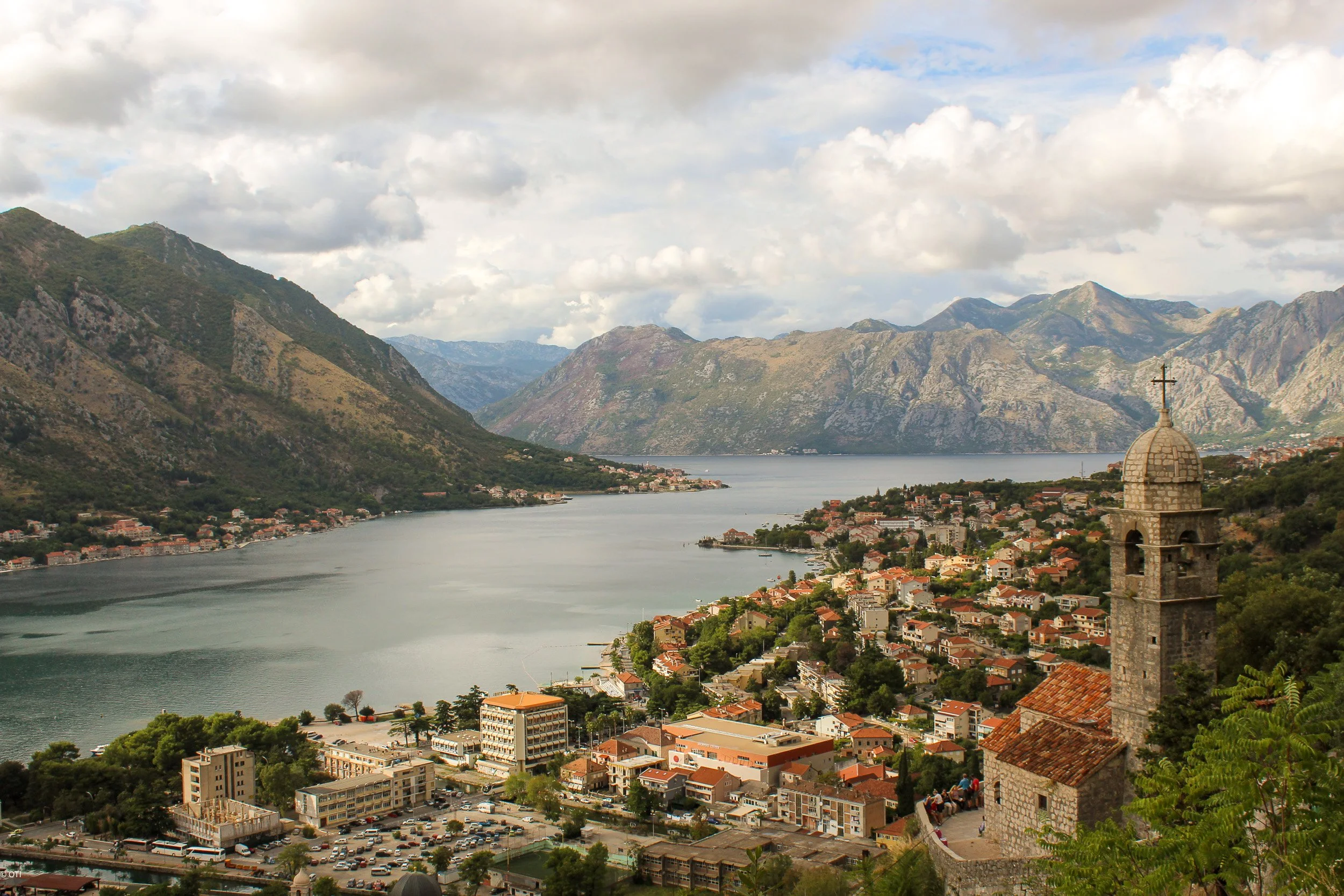 Church of Our Lady of Remedy and Kotor Bay