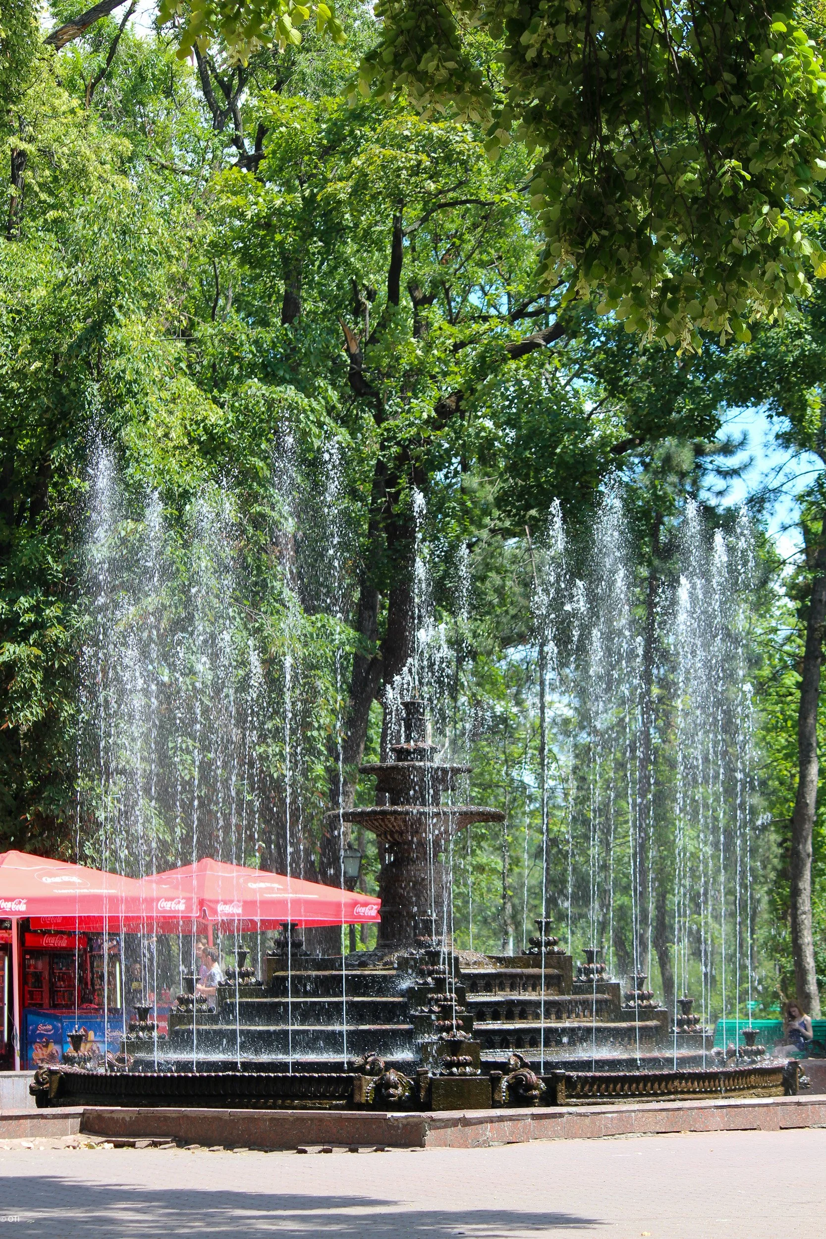 Stephen the Great Fountain in Chisinau, Moldova