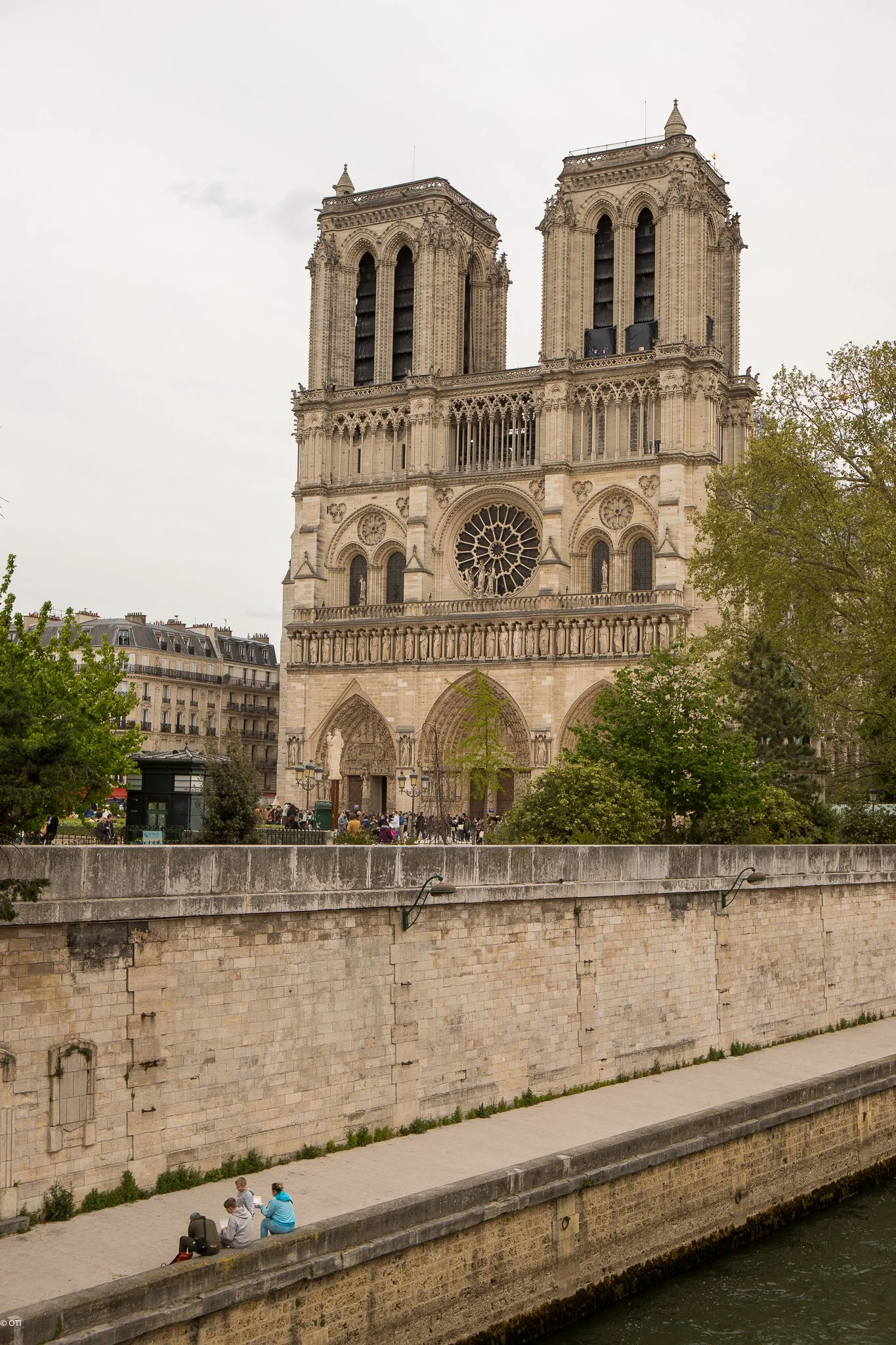 Notre Dame in Paris, France.