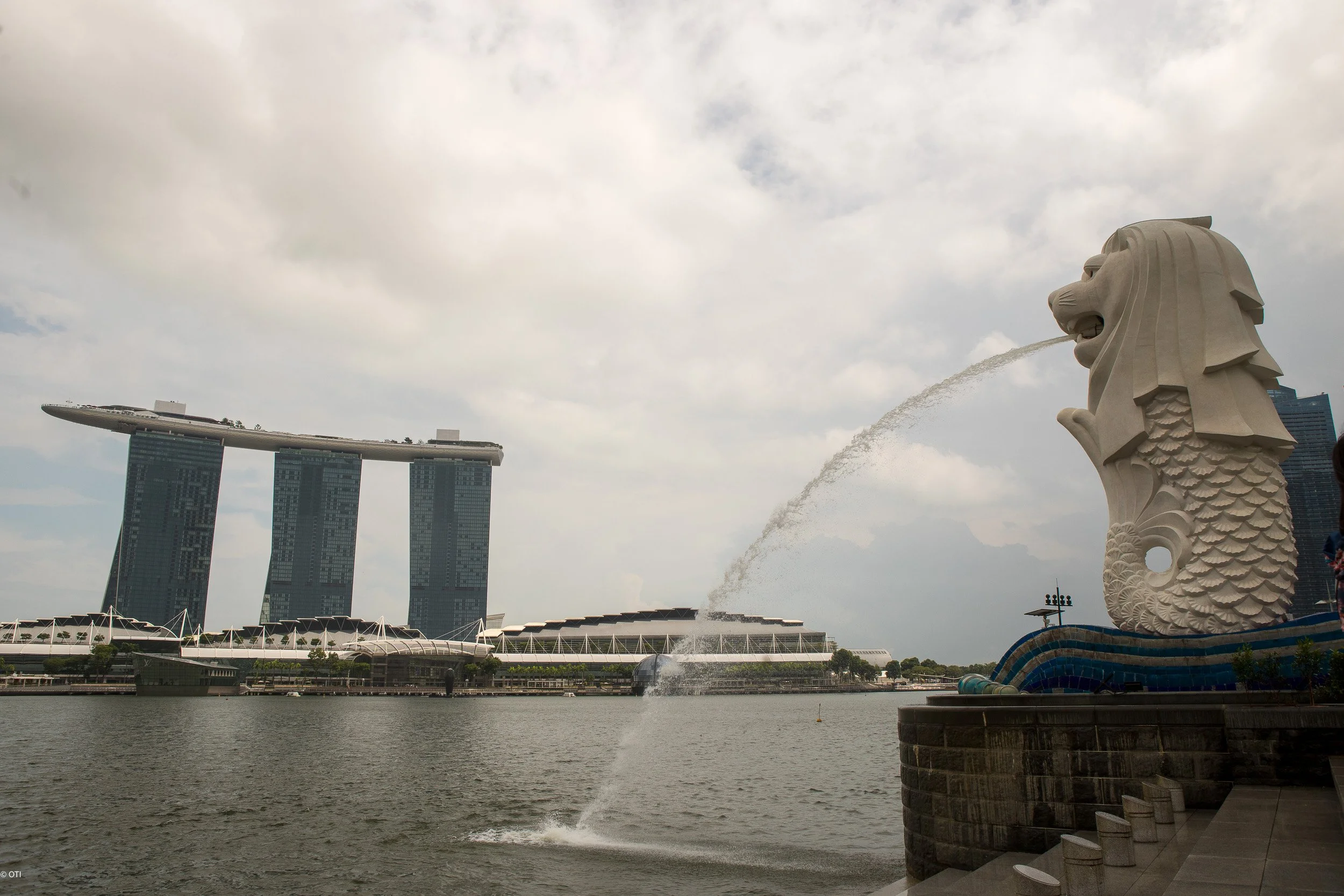 Merlion Park in Singapore