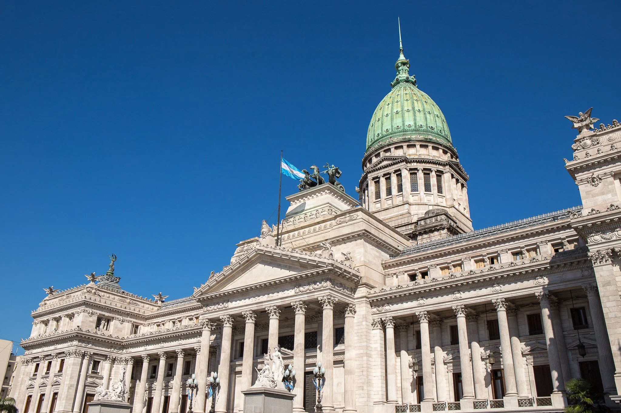 Palace of the Argentine National Congress in Buenos Aires, Argentina