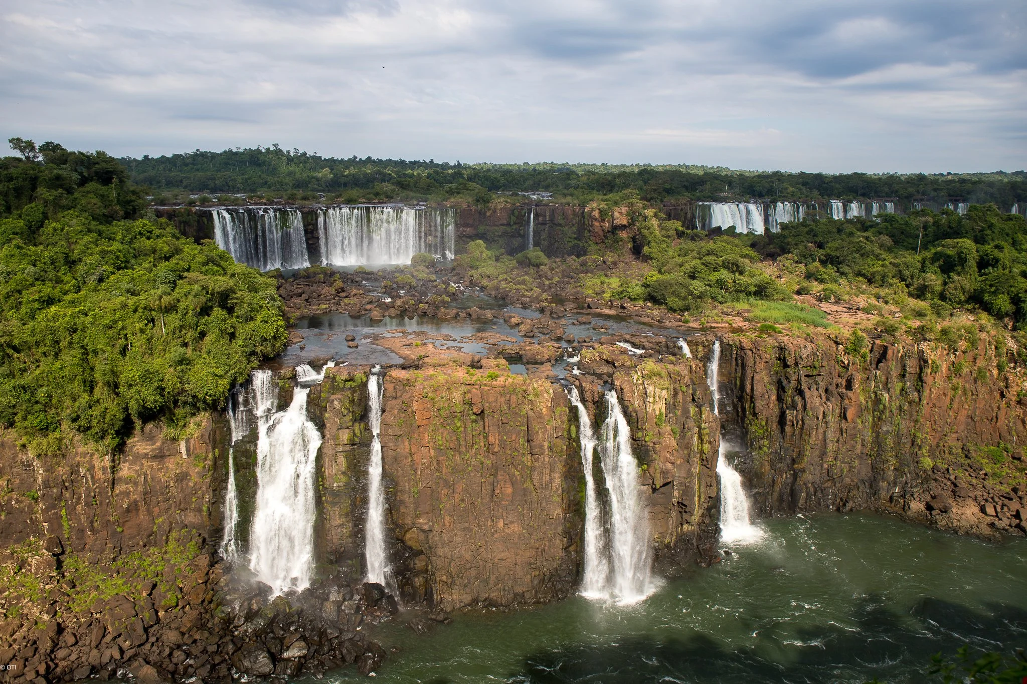 Iguazu Falls in Paraná, Brazil