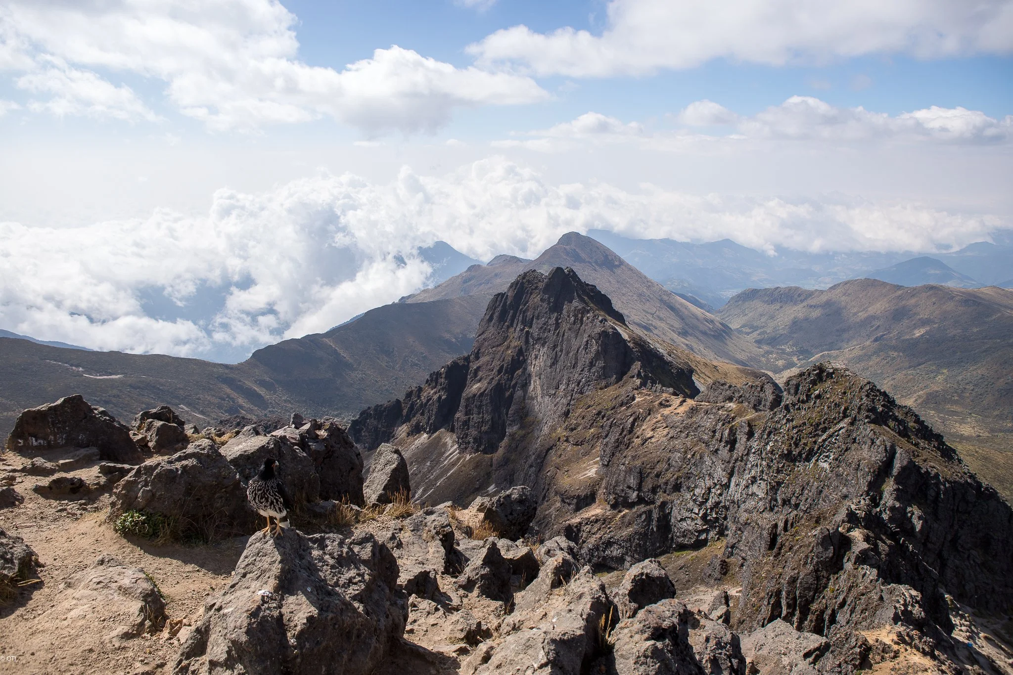 Rucu Pichincha Peak in Quito, Ecuador.