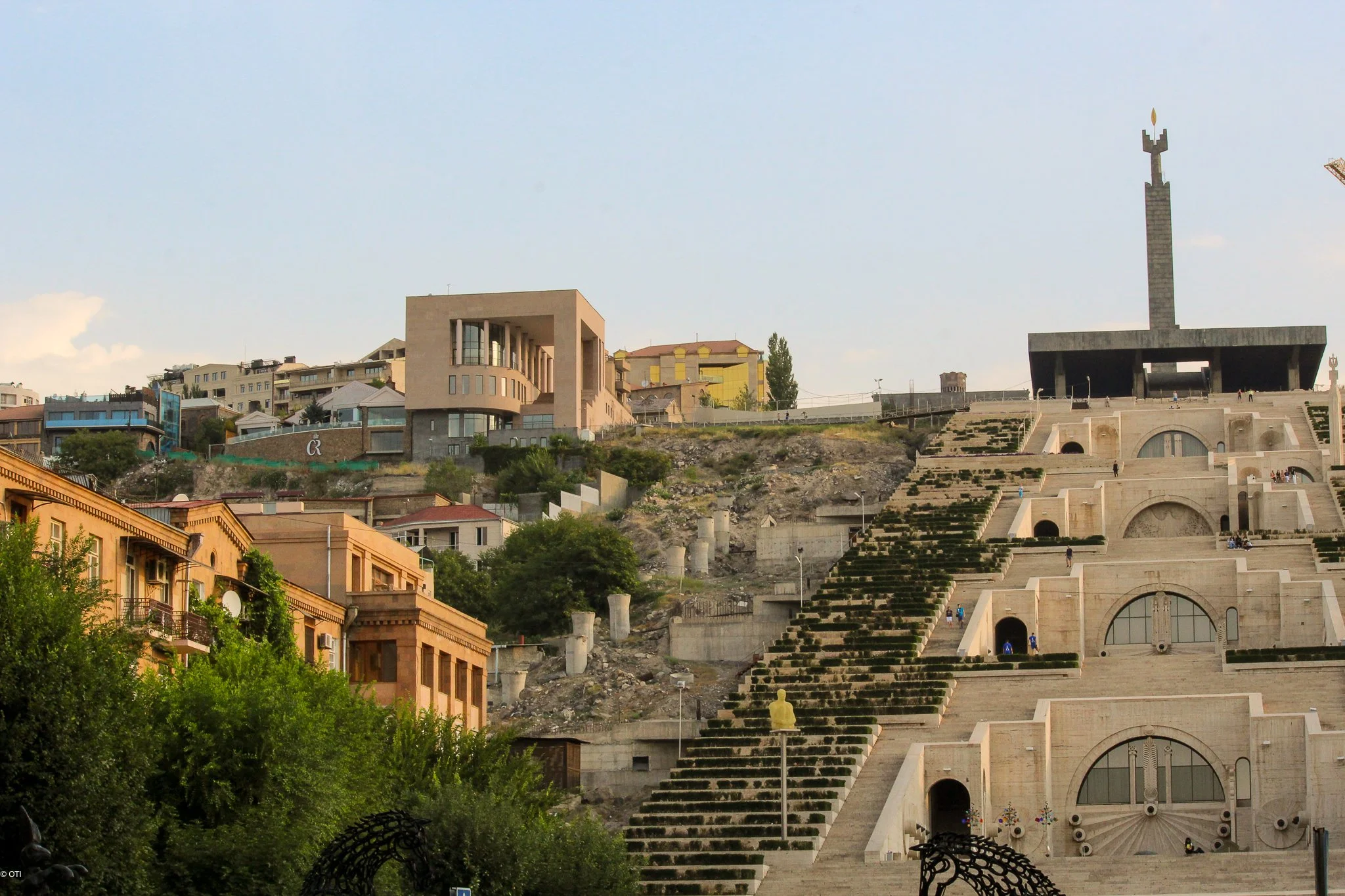 The Cascade in Yerevan, Armenia.