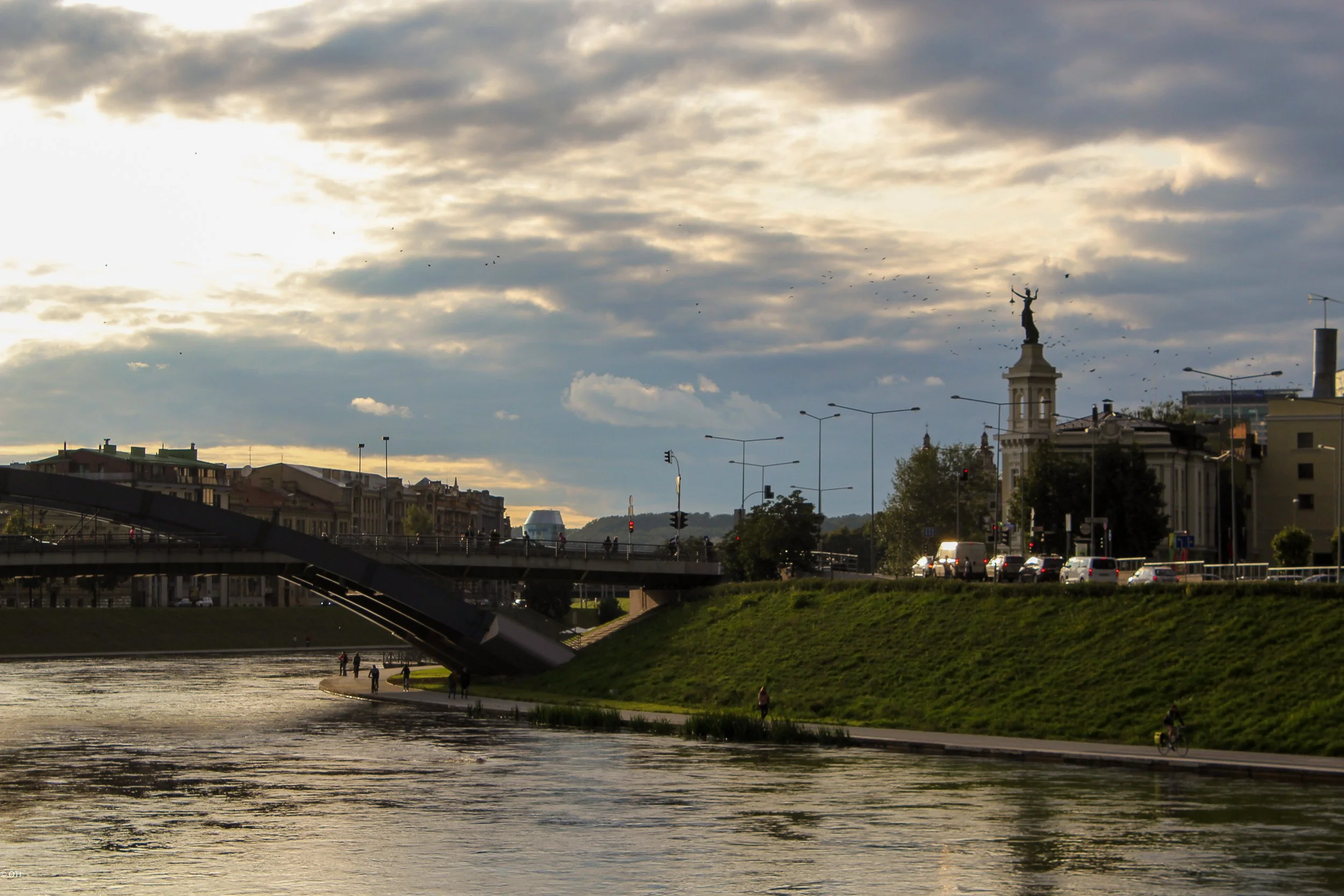Neris River in Vilnius