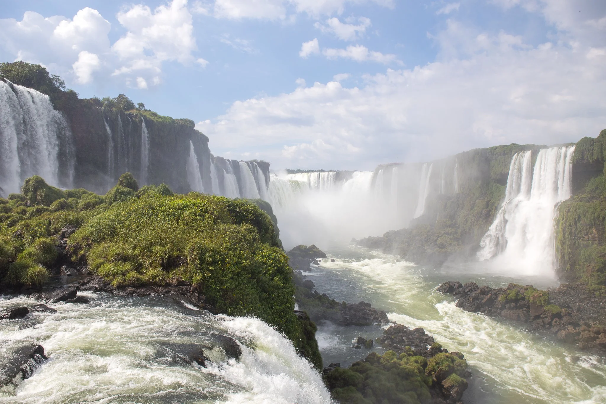 Iguazu Falls in Paraná, Brazil