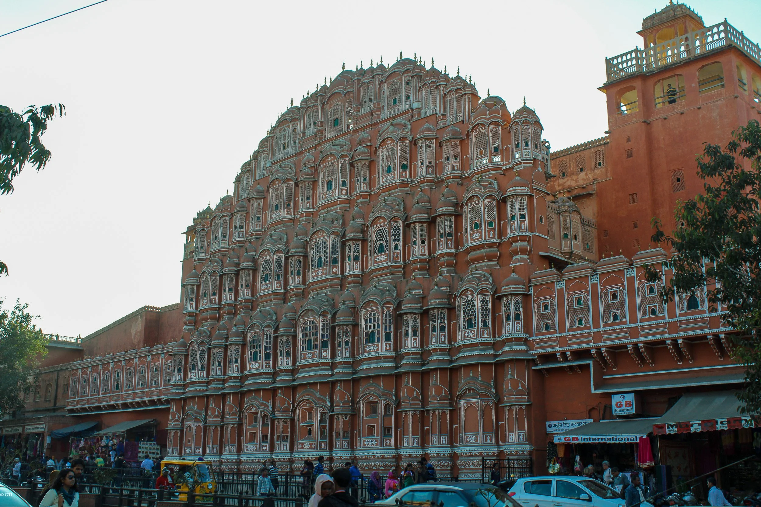 Hawa Mahal in Jaipur, India.