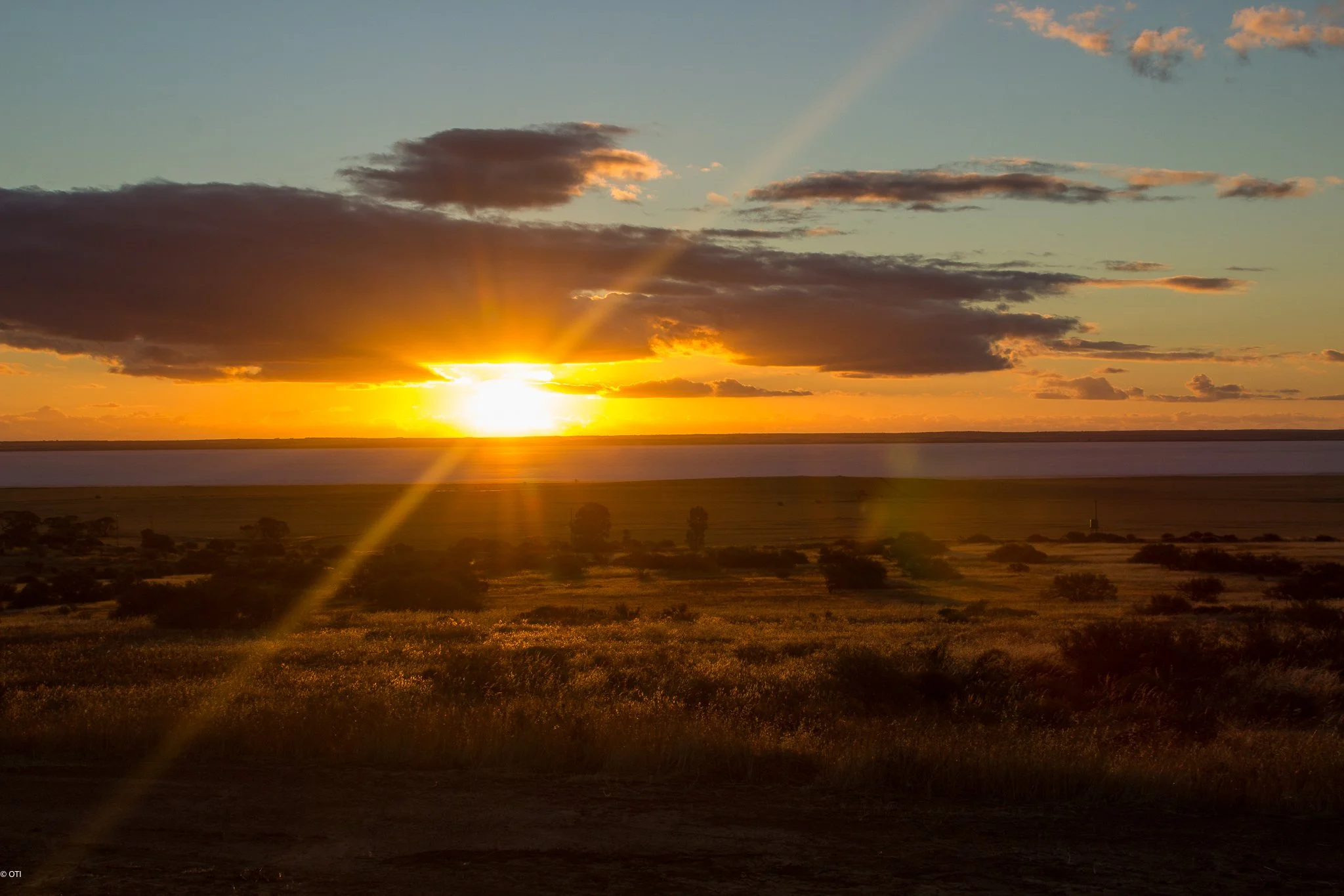 Yarra Yarra Lake in Carnamah, Western Australia