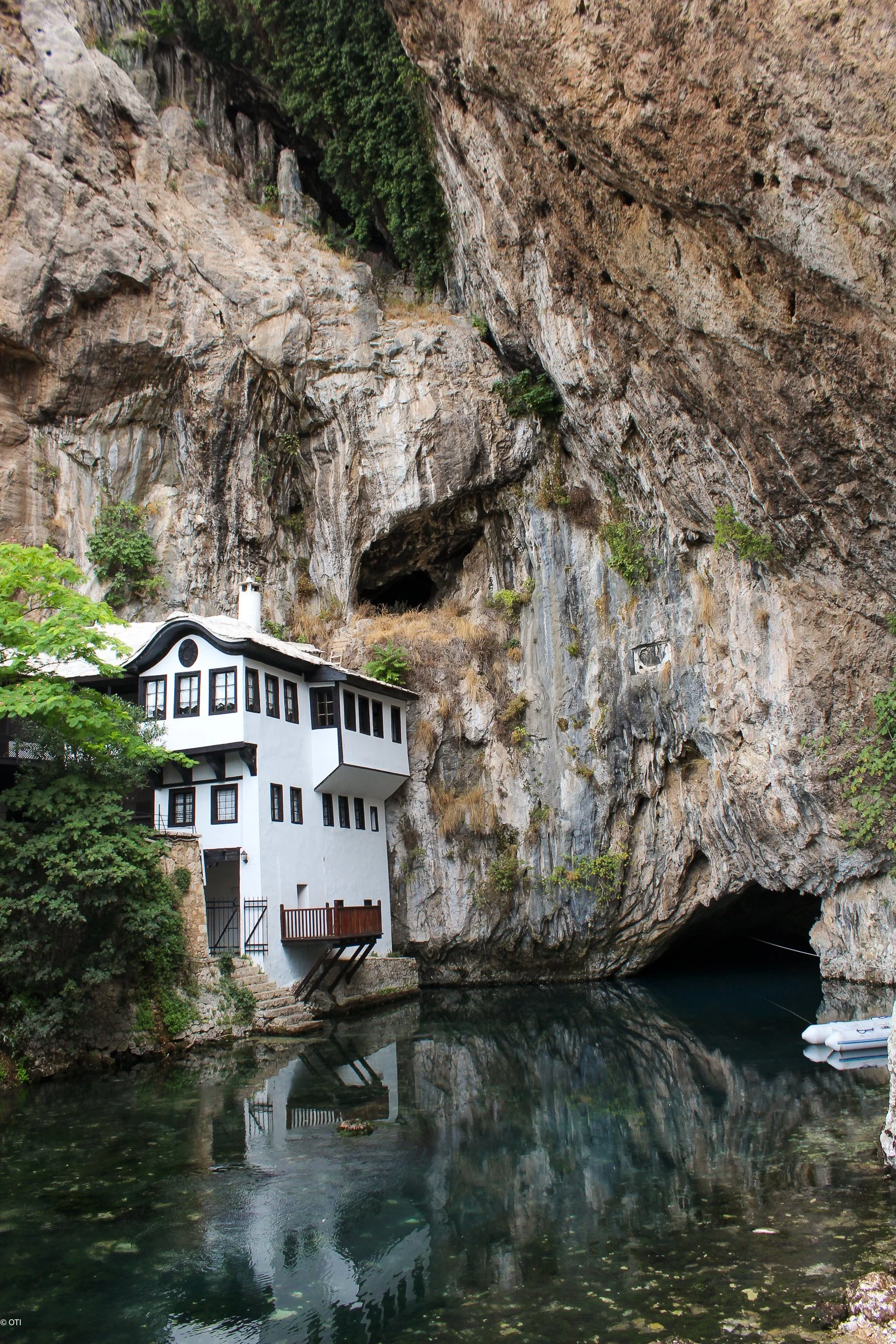 Blagaj Tekija in Mostar, Bosnia and Herzegovina.