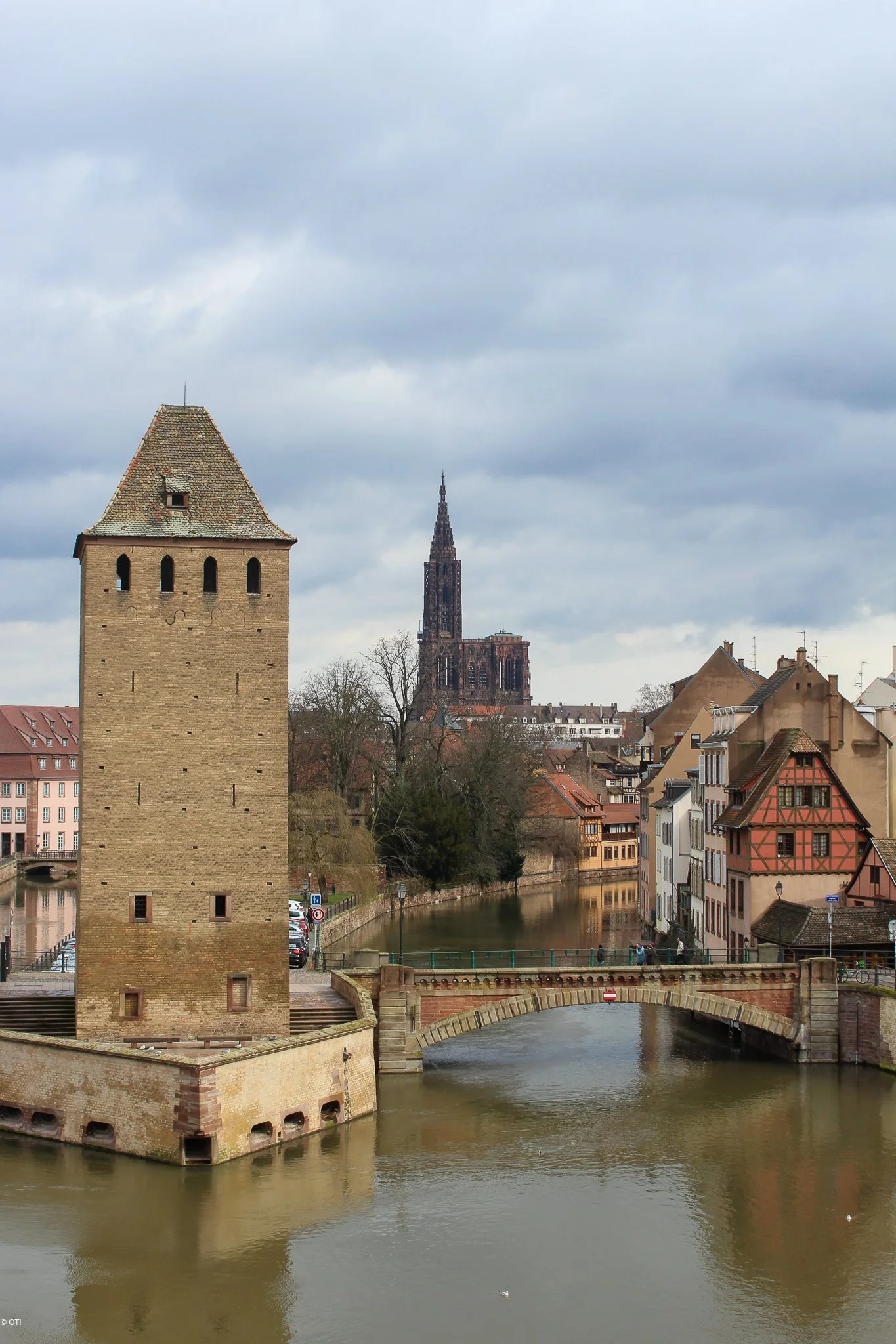 Ponts Couverts in Strasbourg, France