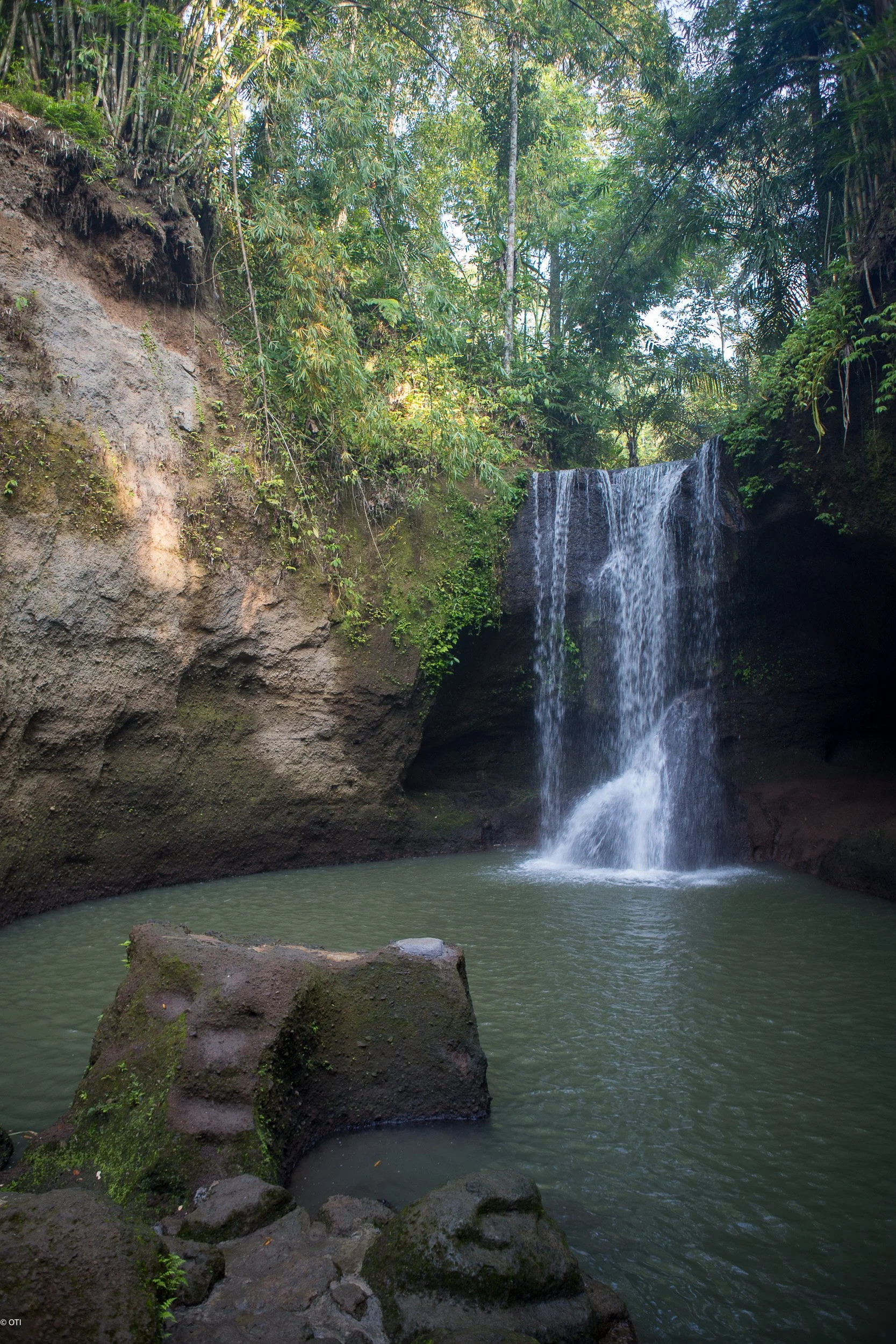 Suwat Waterfall in Gianyar - Bali, Indonesia