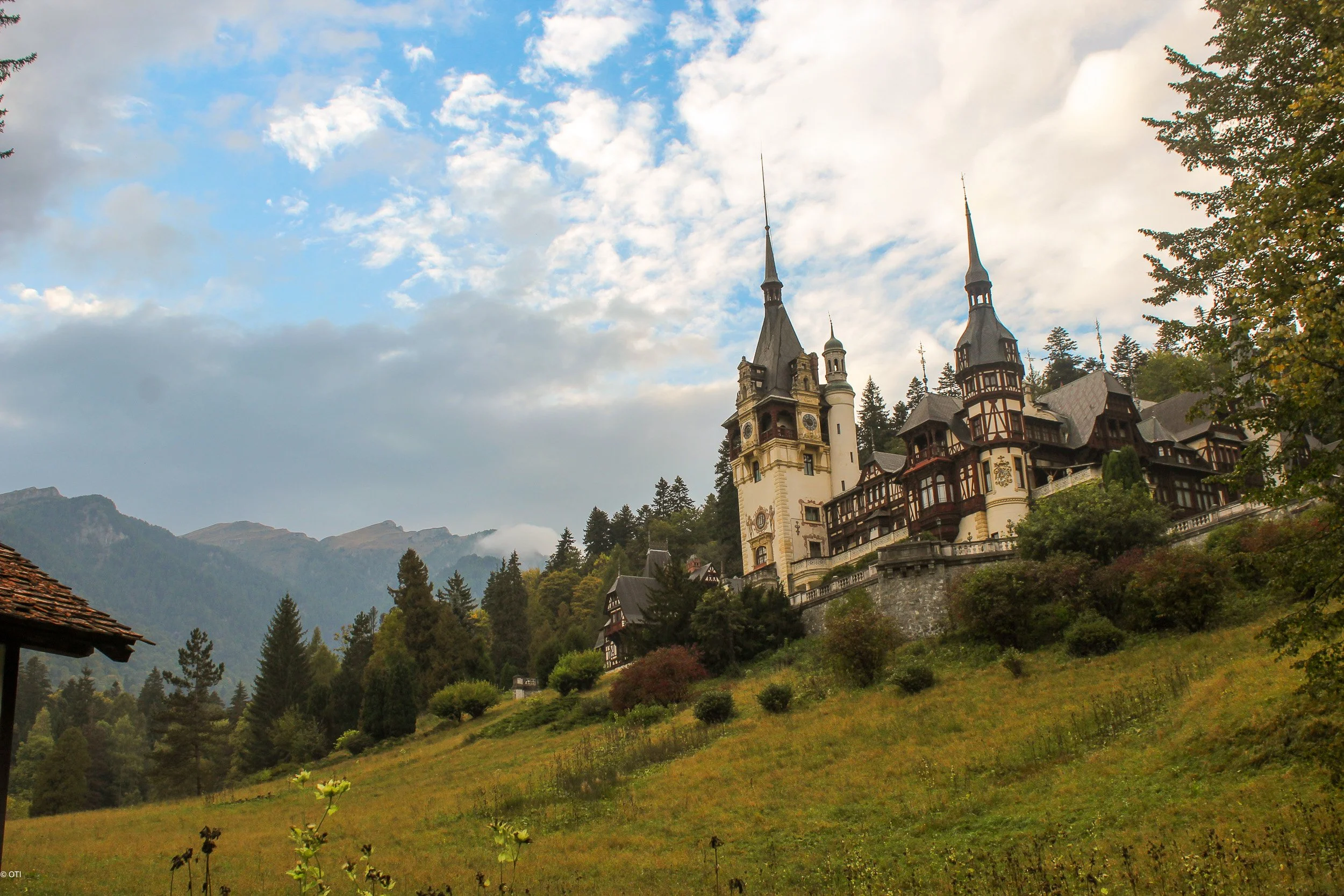 Peleș Castle in Sinaia, Romania