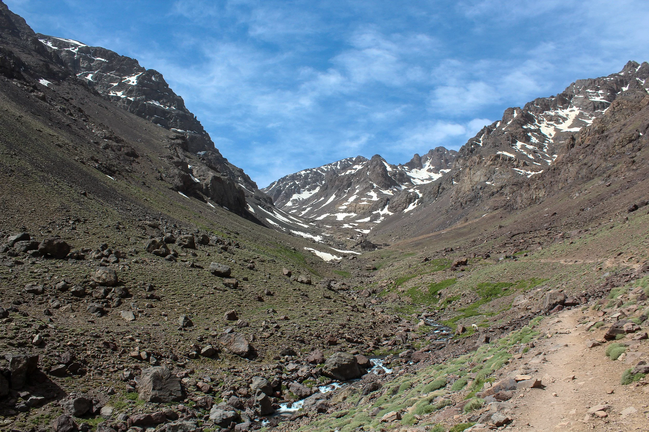 Toubkal National Park in Morocco.