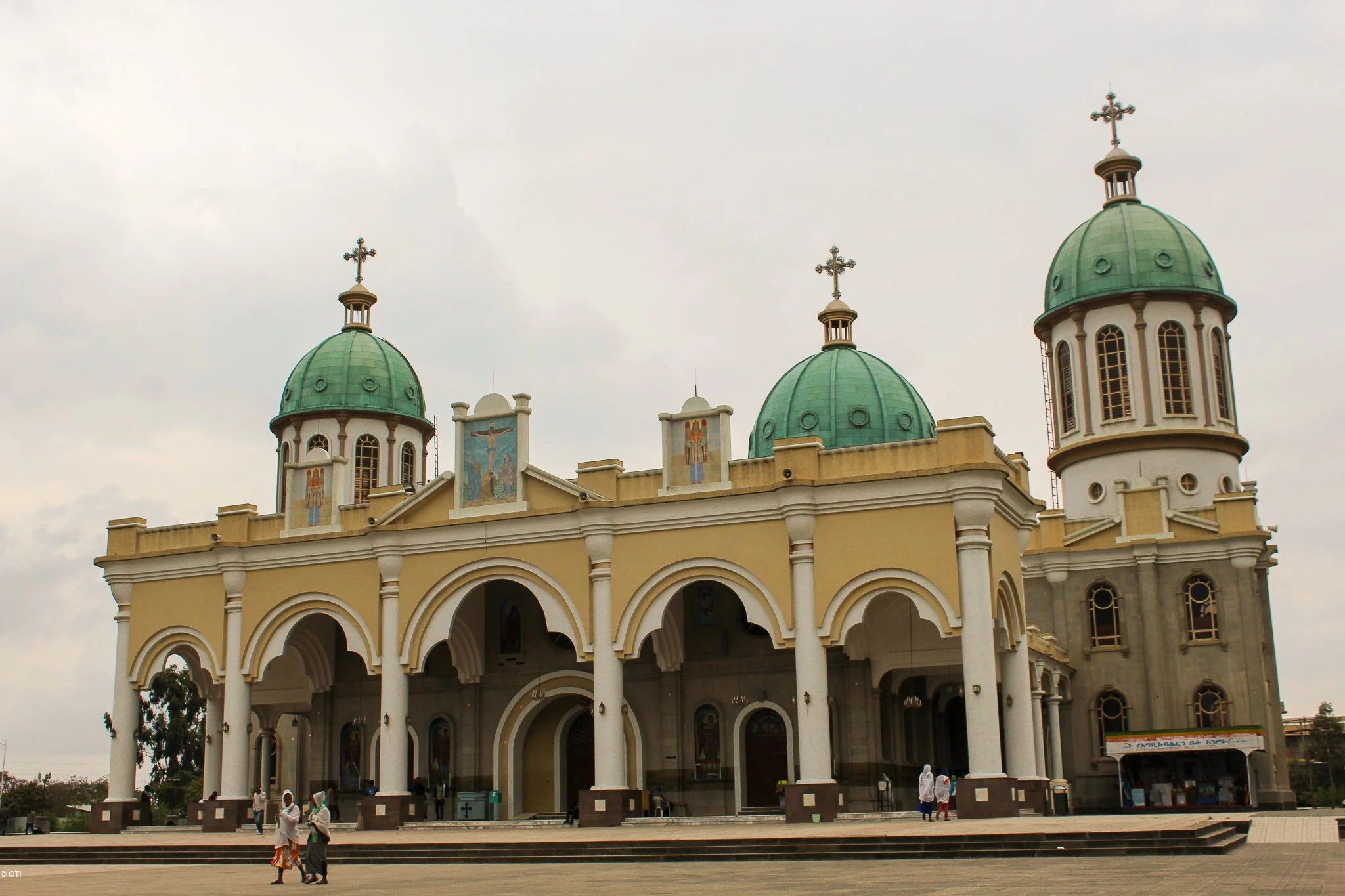 Medhane Alem Cathedral in Addis Ababa, Ethiopia