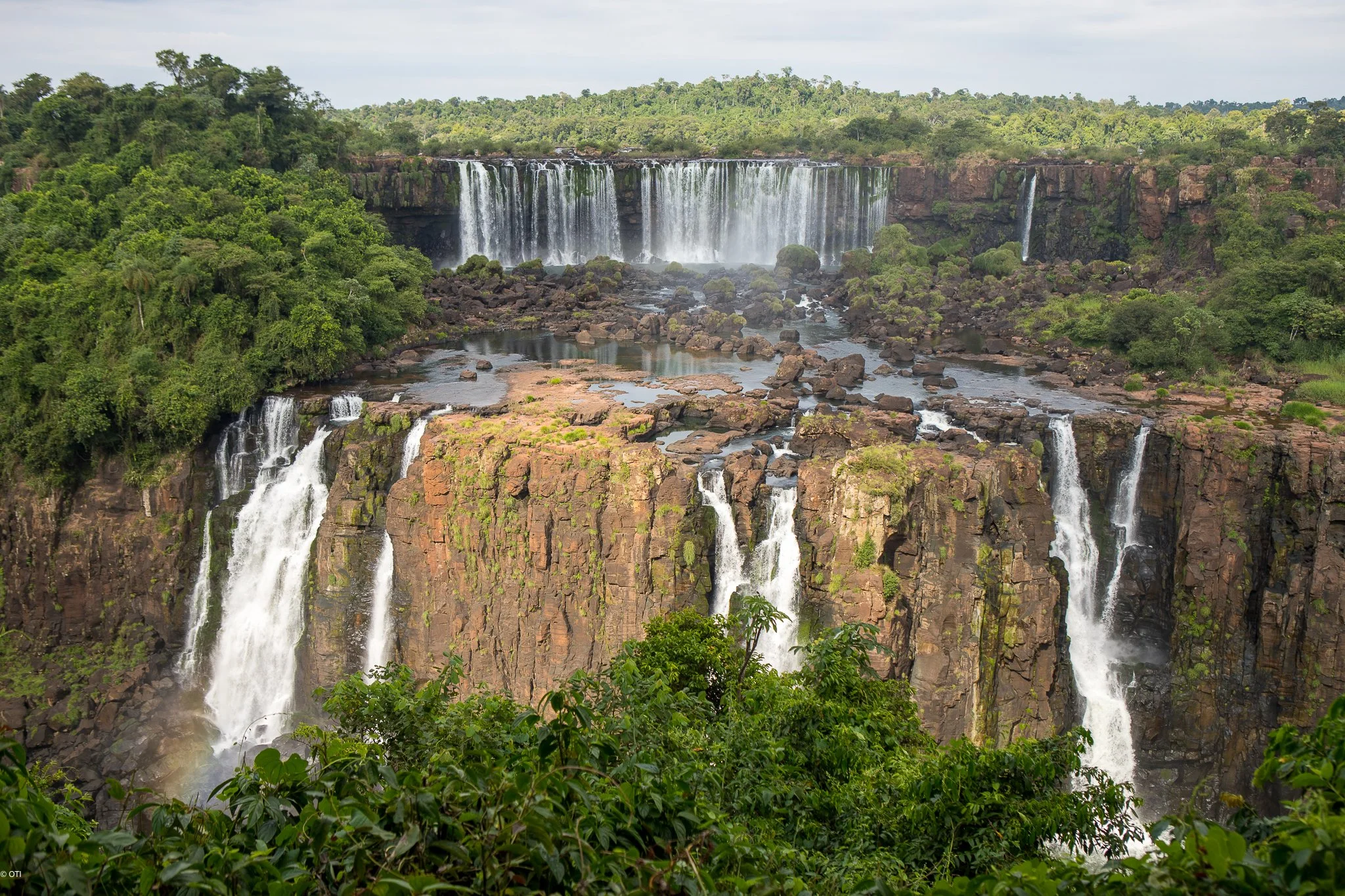Iguazu Falls in Paraná, Brazil