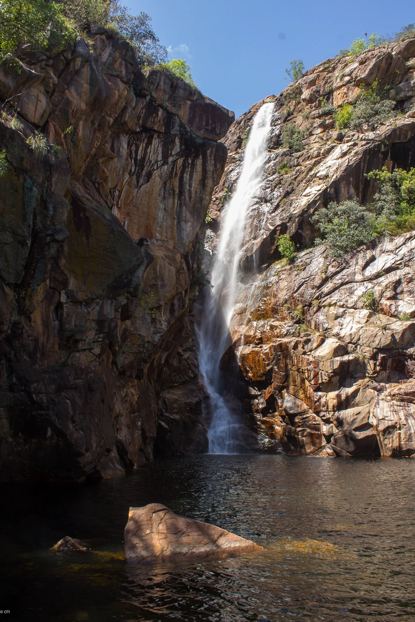 Motor Car Falls in Kakadu National Park - Northern Territory, Australia.