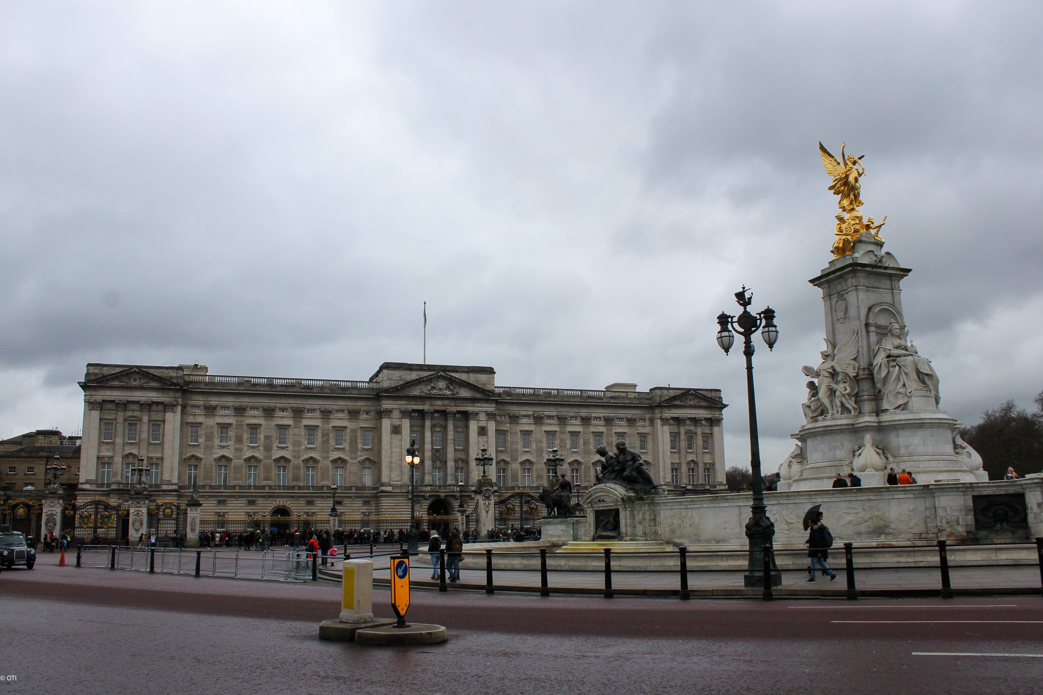 Buckingham Palace in London, England