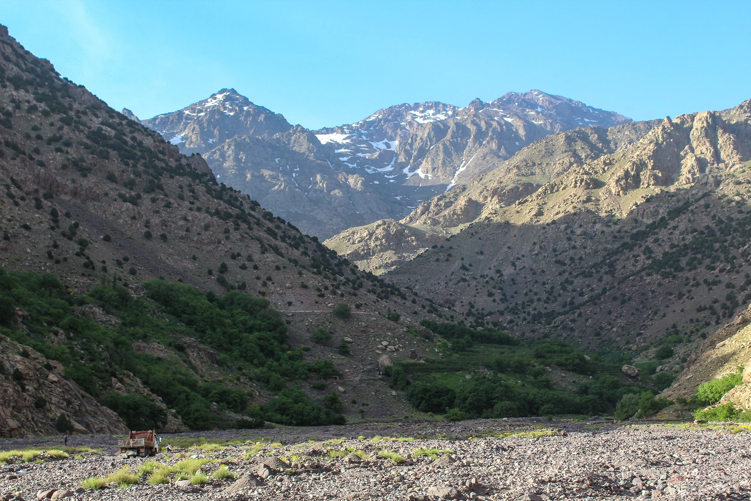 Toubkal National Park in Morocco.