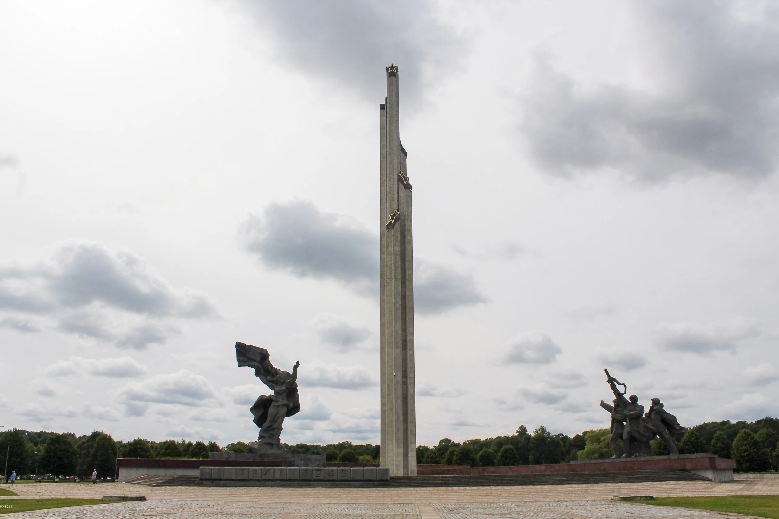 Monument to the Liberators of Soviet Latvia - This monument was taken down in 2022 by the city following the invasion of Ukraine by Russia.