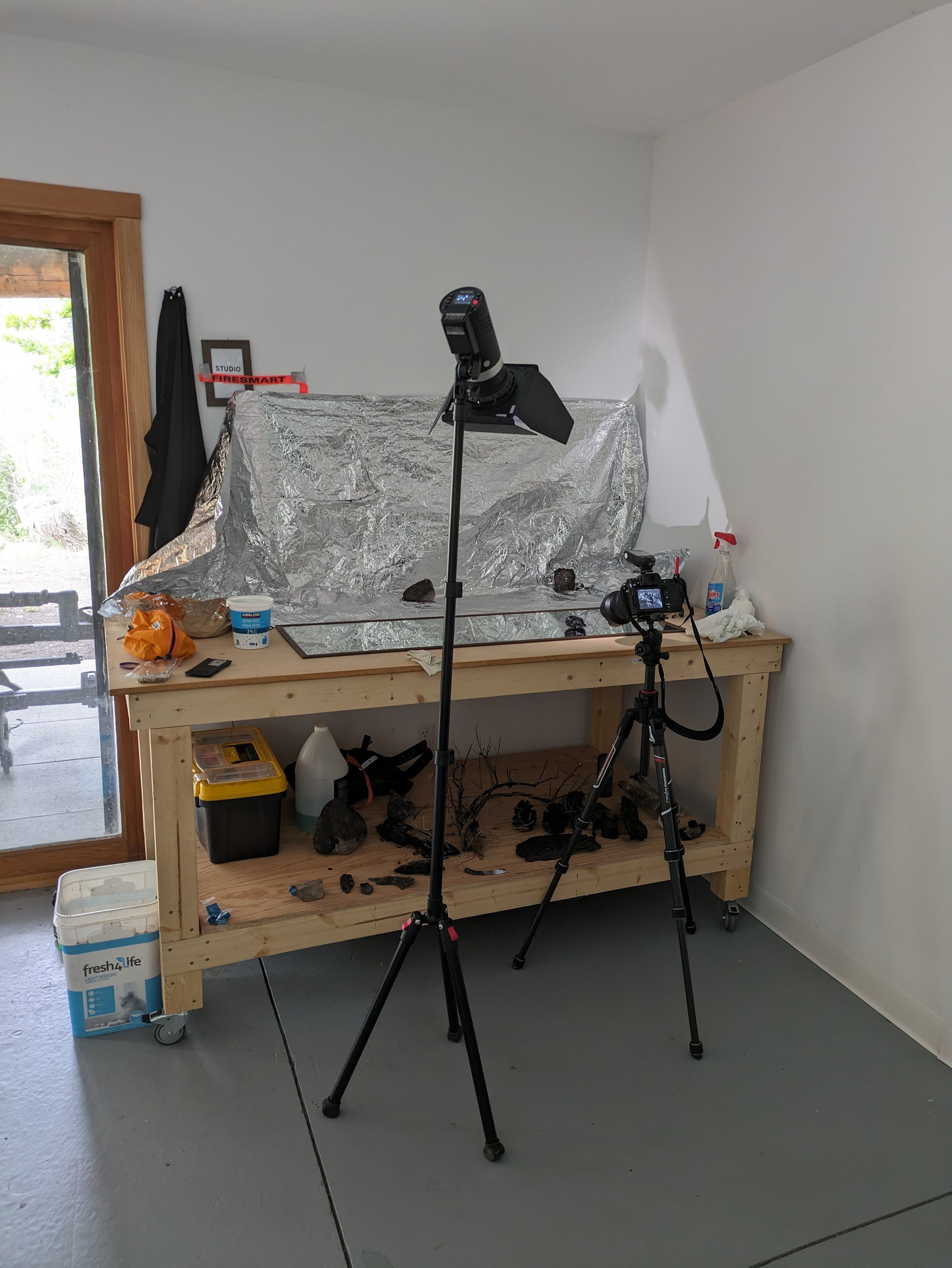 ‘Artifacts of Disturbance’ series production shot, 2024