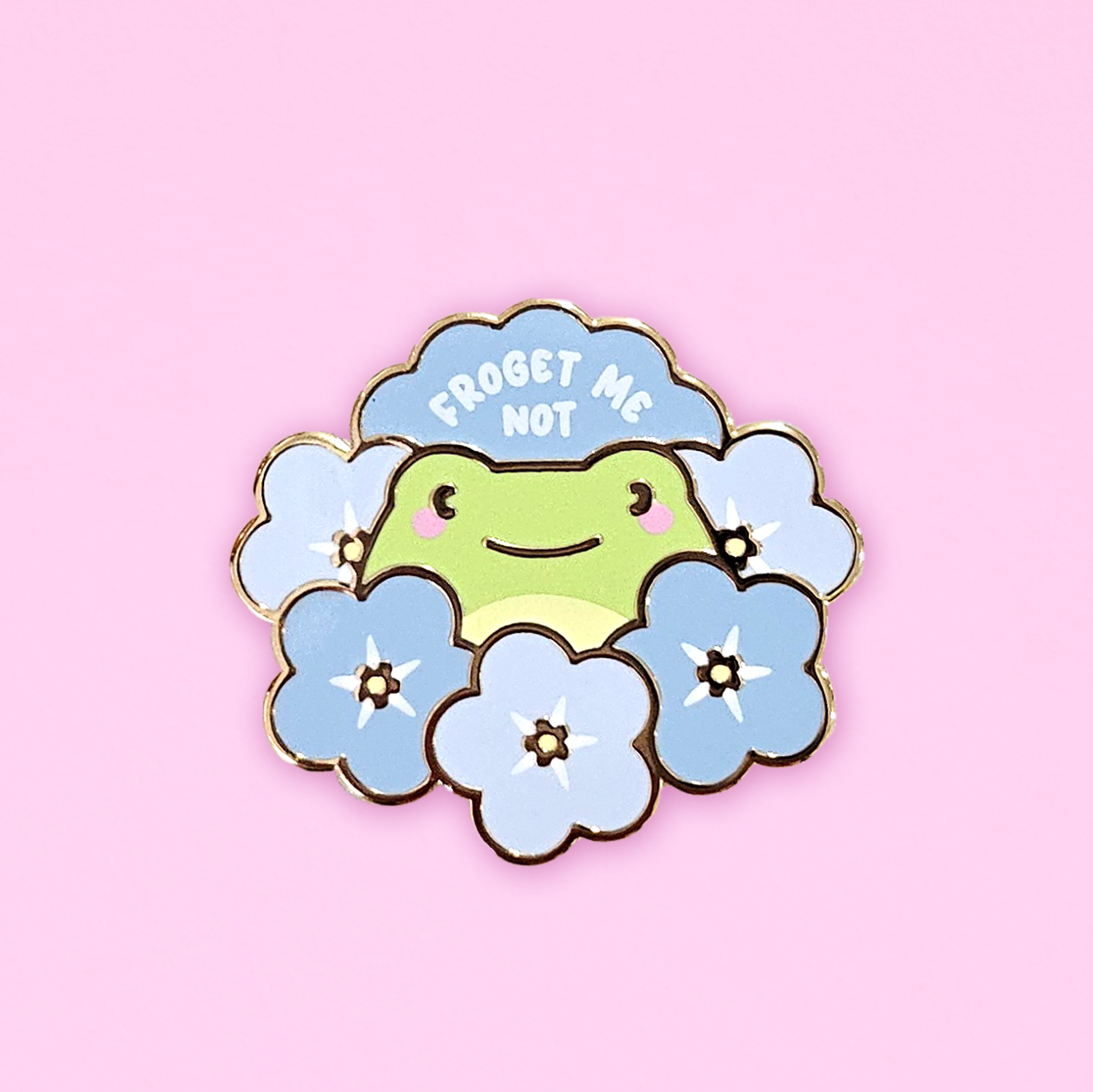Enamel Pin | Froget Me Not