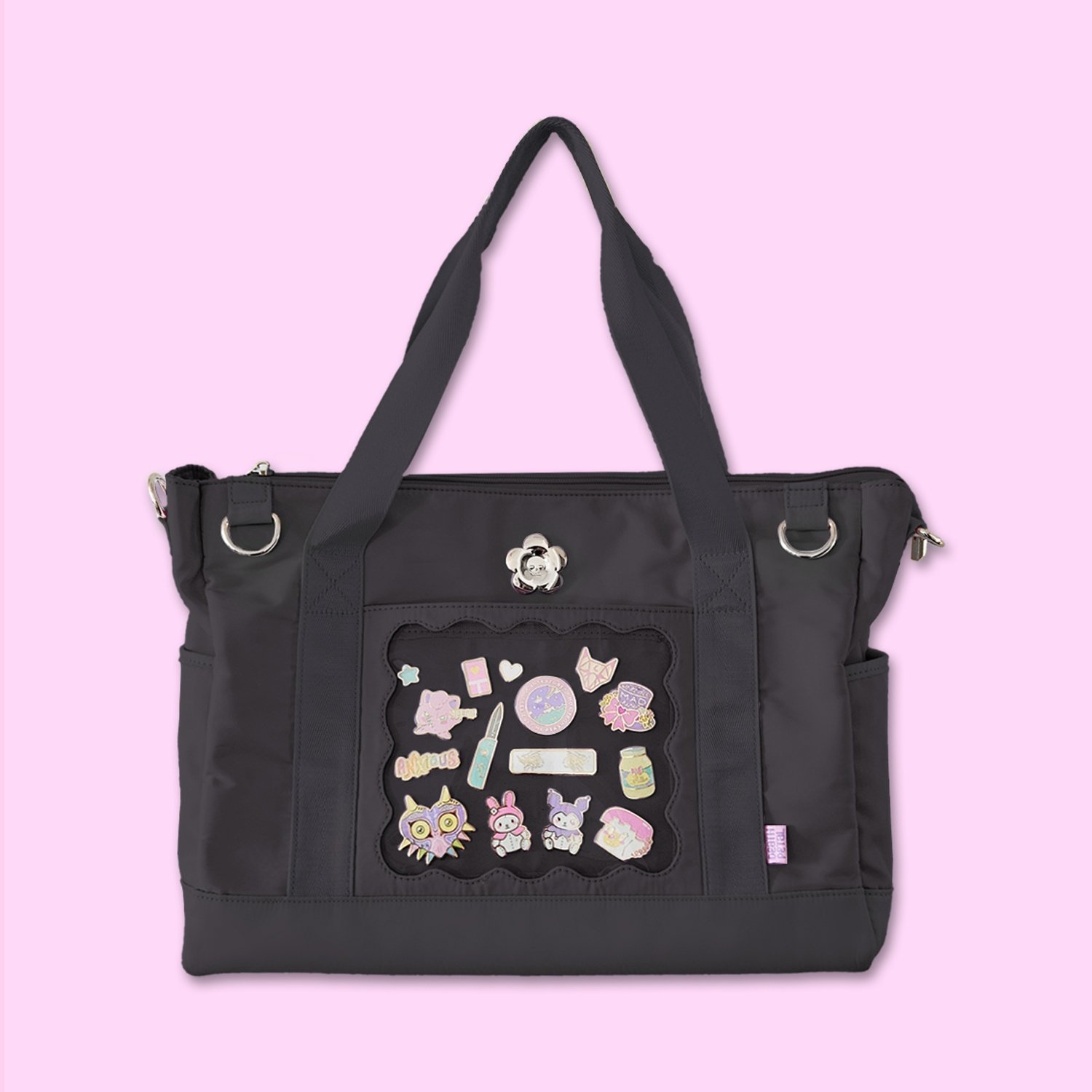 Ita Tote Bag | Luna (Large) Silver Hardware