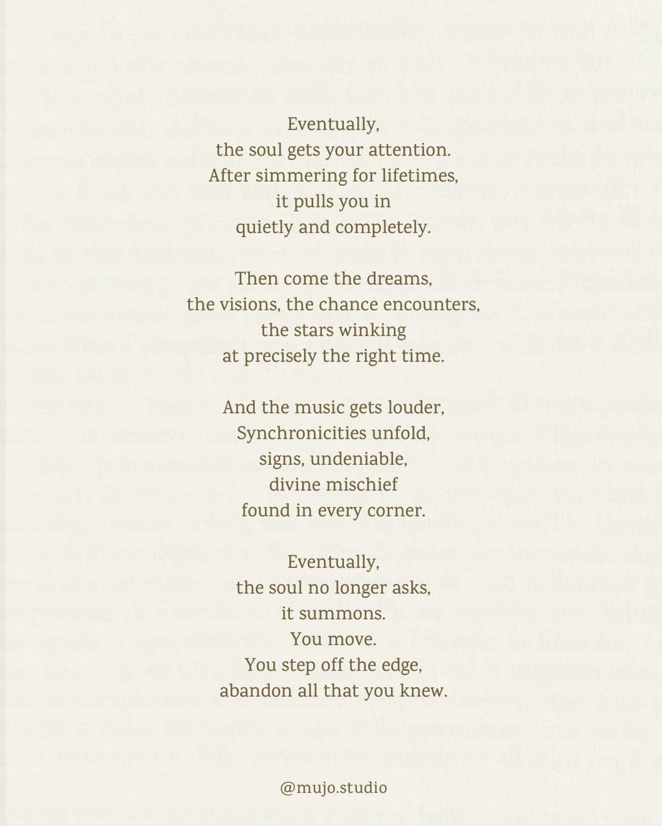 I wanted to share these words in their own space &mdash; they feel close to the heart of what&rsquo;s been unfolding for me lately.

This journey&hellip; and these past two years especially have been tender and wild. 

Deeply unraveling. Deeply uncom