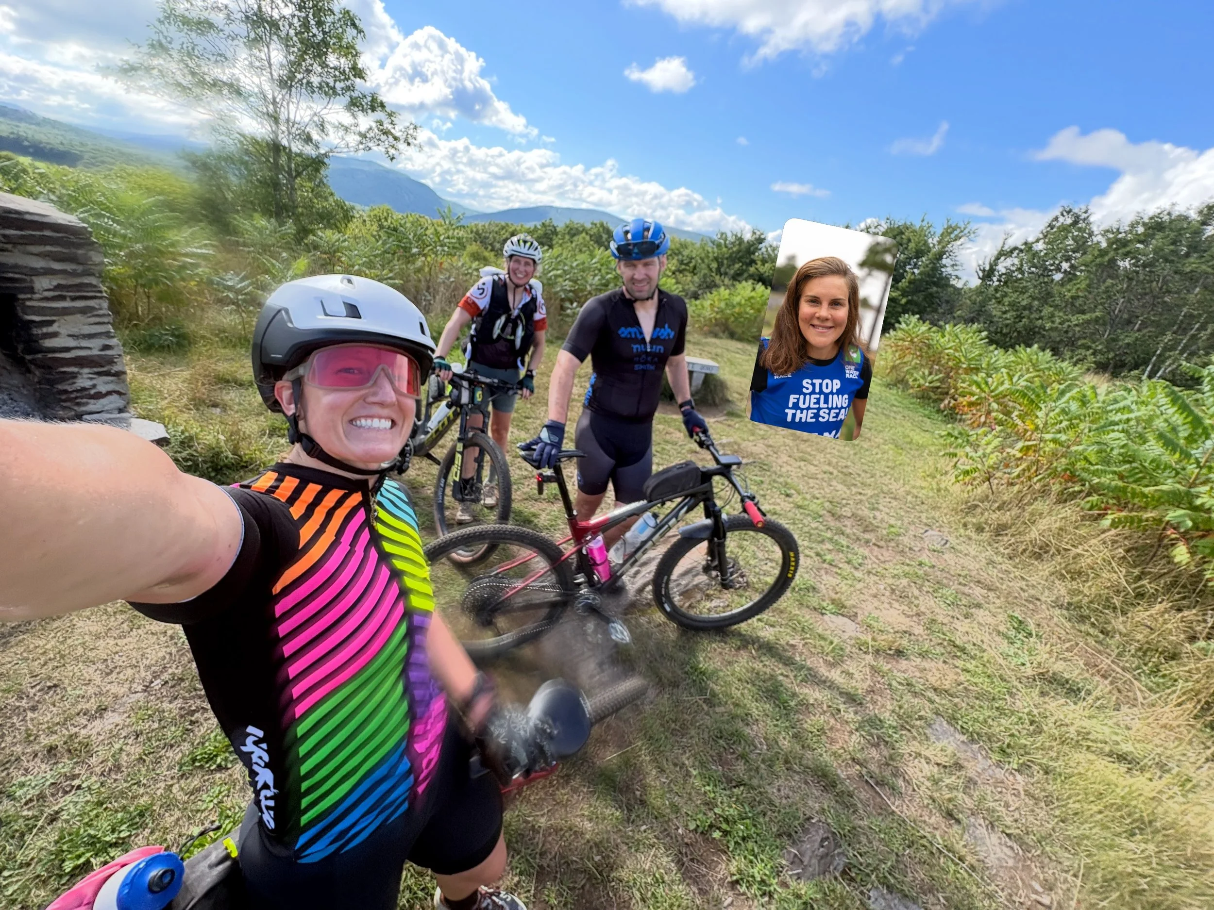 Great weekend training with VERT teammates @mattcymanski, @cloudkicker13, and @idamarika here in spirit!! Some paddling (did it happen if there are no pics?!), a ride with a side of adventure, and rappelling practice in the backyard 💪 

#corsicaisco