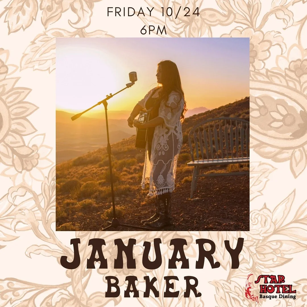 ⭐️ FRIDAY ⭐️ 
Join us as @januarybakermusic fills The Star with some incredible live music! It’s a great weekend for a fall drink, a comforting meal, and some great entertainment. 🍂