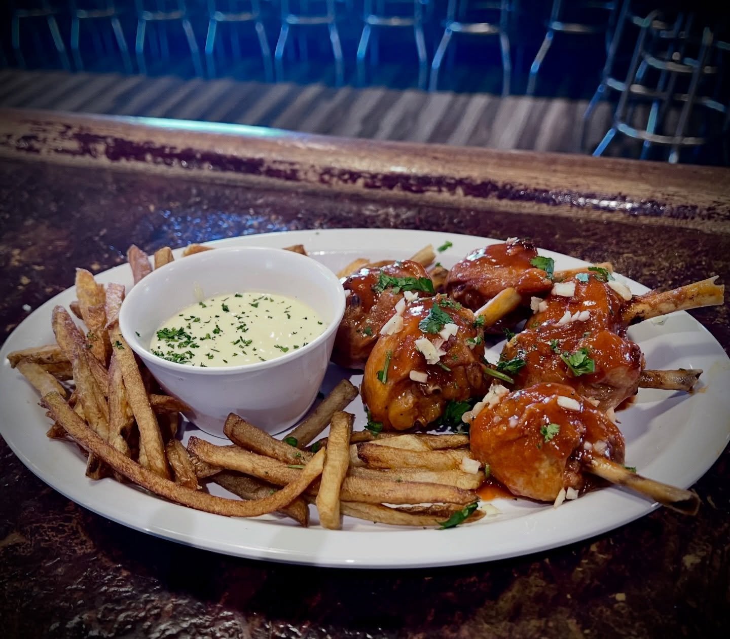 Our Saturday special is here&mdash;chicken drumettes, served all day.
Swing by and join us. ⭐️