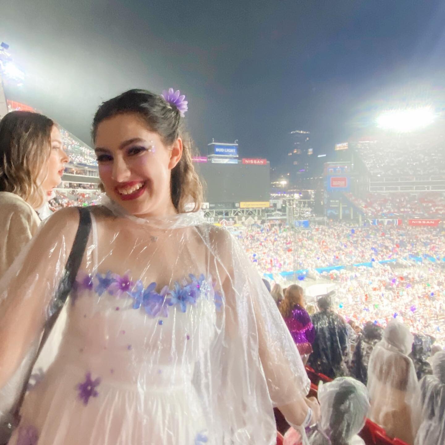 we definitely met her in the pouring rain☔️ 

highlights from the best night of my life
&bull;was under a &ldquo;shelter in place&rdquo; hold for over 3.5 hours
&bull;sang Taylor swift songs out of hope and desperation during said hold 
&bull;traded 