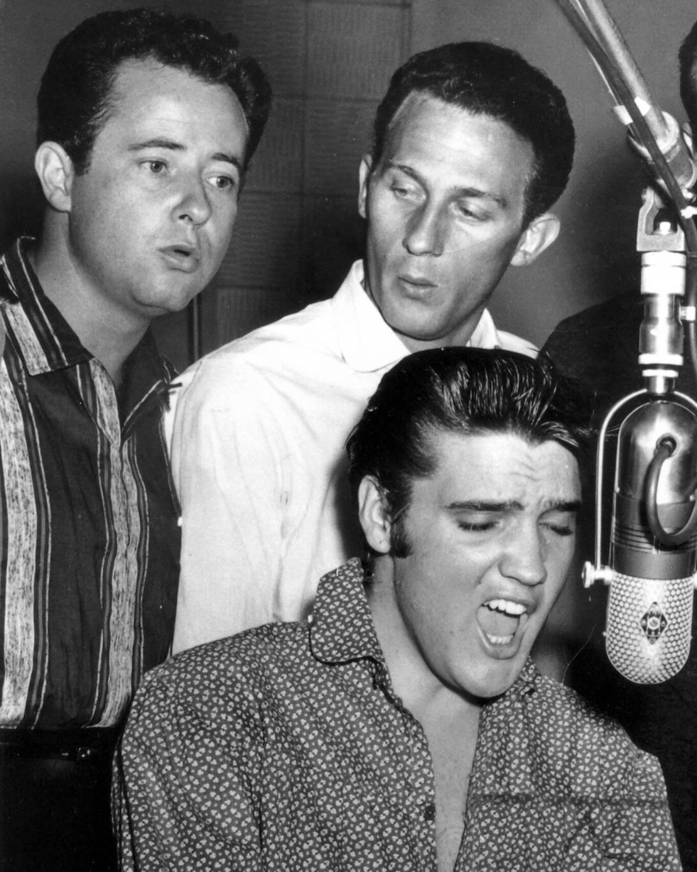 Did you know? 

In the song &lsquo;Good Luck Charm&rsquo; Elvis is joined vocally on the chorus by Gordon Stoker, the first tenor of the Jordanaires.  We got you curious now that you will go give that song a listen. ;)

The song reached #1 on the Bil