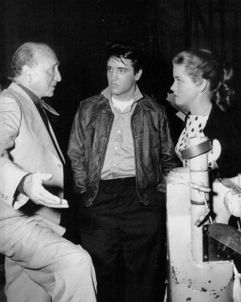 Elvis with King Creole director Michael Curtis and co-star Dolores Hart. 

⚡️
⚡️
⚡️
⚡️
⚡️
⚡️
⚡️
#elvis #elvispresley #alwayselvis #graceland #thekimgofrocknroll #theking #tcb #memphis #tennessee #sunrecords #rca #neworleans #kingcreole #michealcurtiz