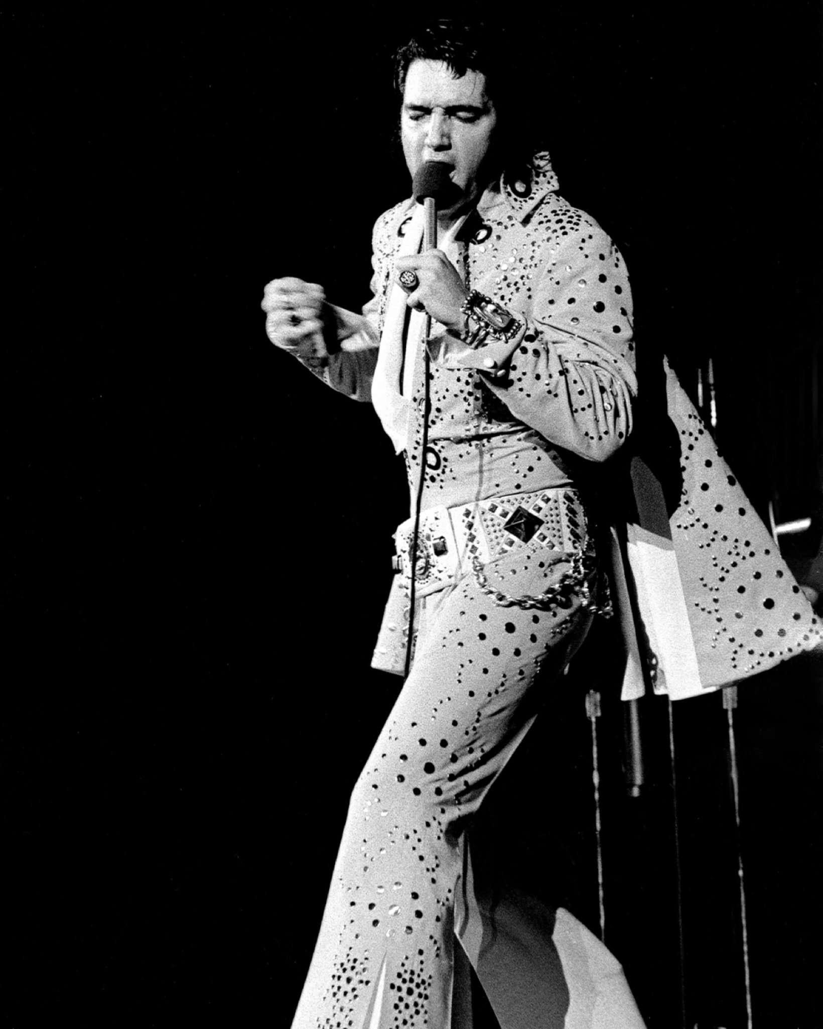 You might be cool, but you will never be Elvis wearing a cape cool.