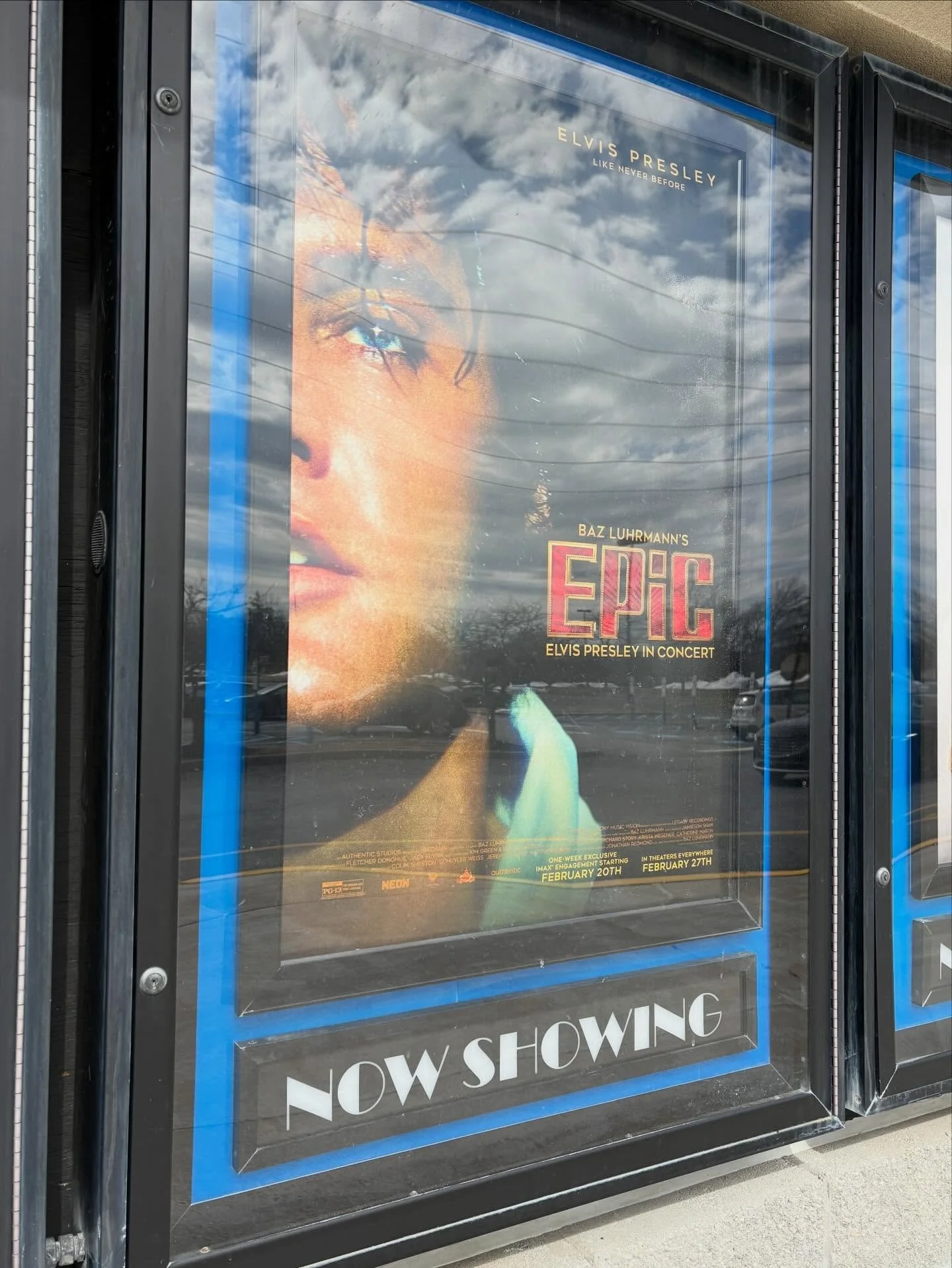 It was a cloudy day so we decided to go watch a movie.