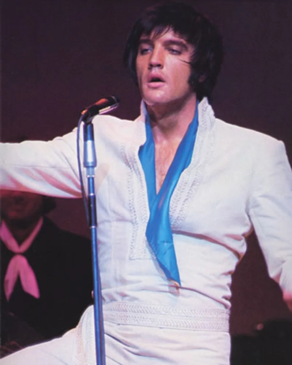 Elvis at the Las Vegas International Hotel February 1970.