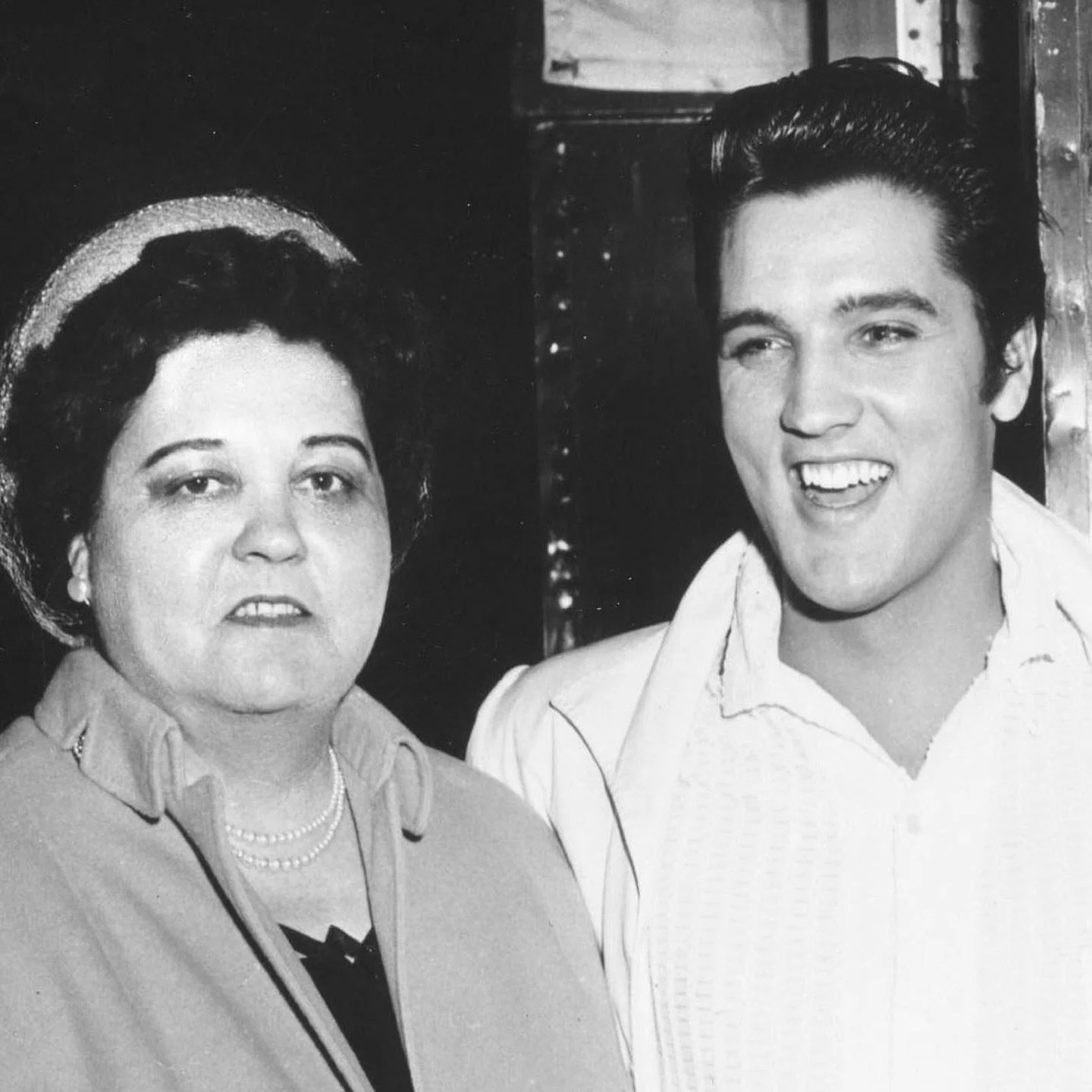 Elvis and Gladys #mothersday #elvis