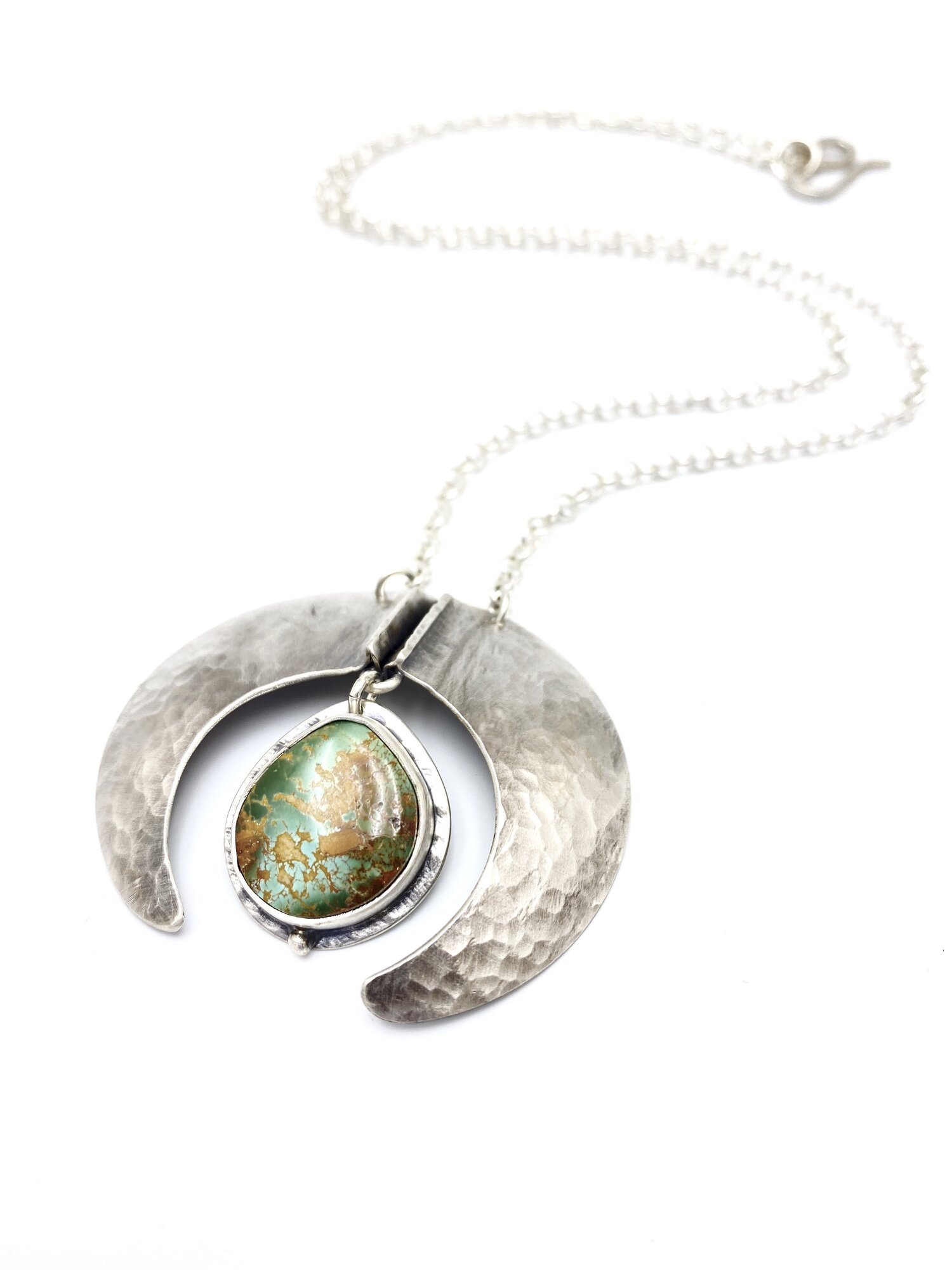 SQUASHBLOSSOM TURQUOISE PENDANT