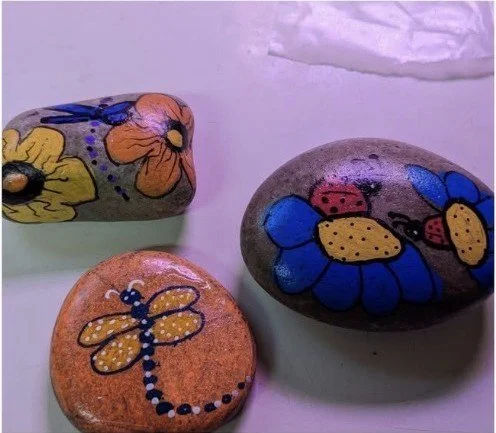 Sip &amp; Stone Rock Painting&nbsp;