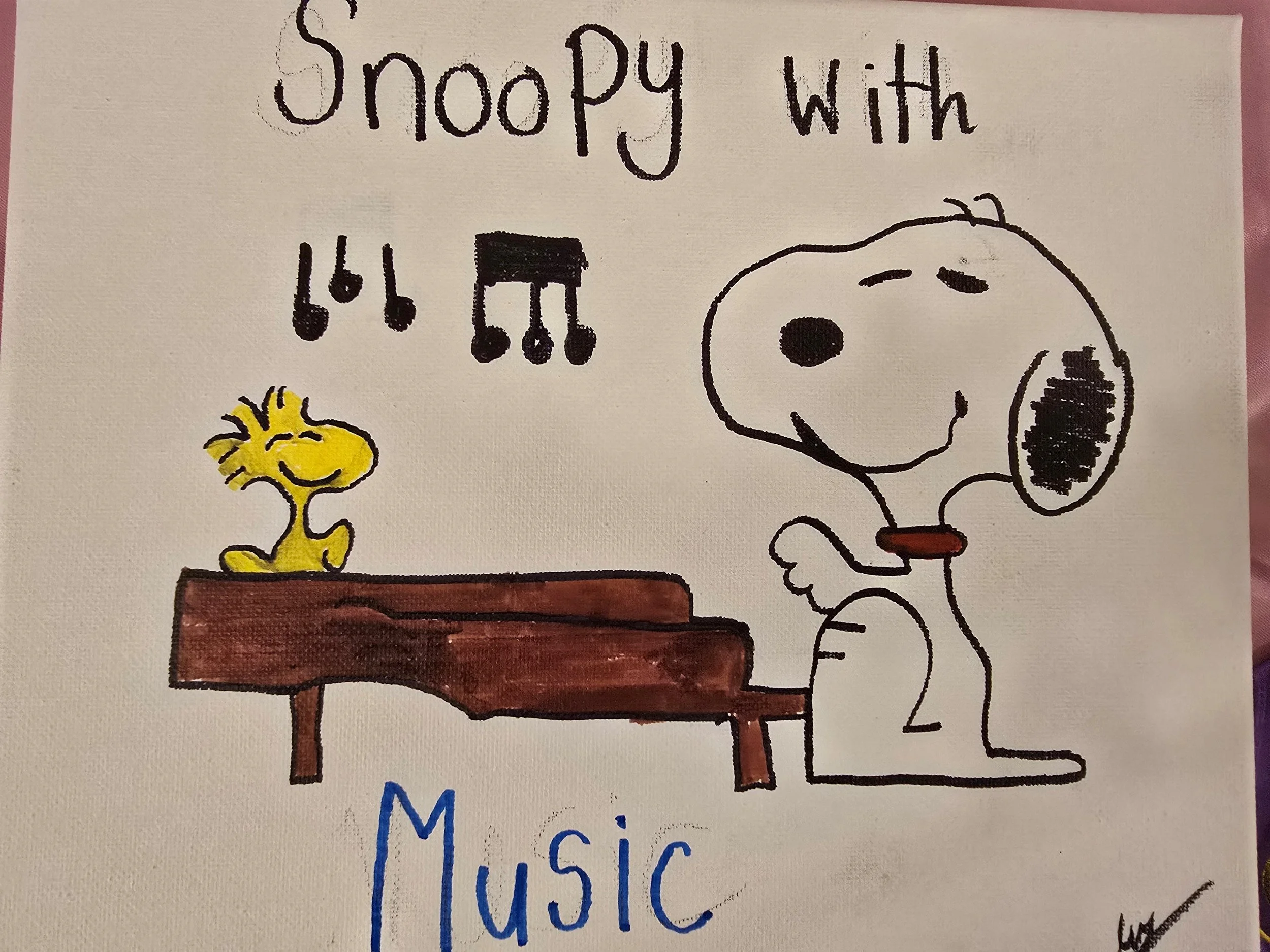 Snoopy with Music