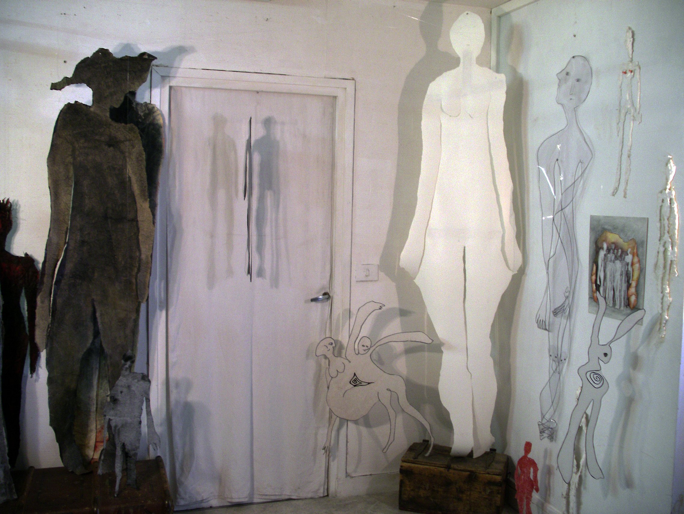 La Foule chez moi dans l'entrée