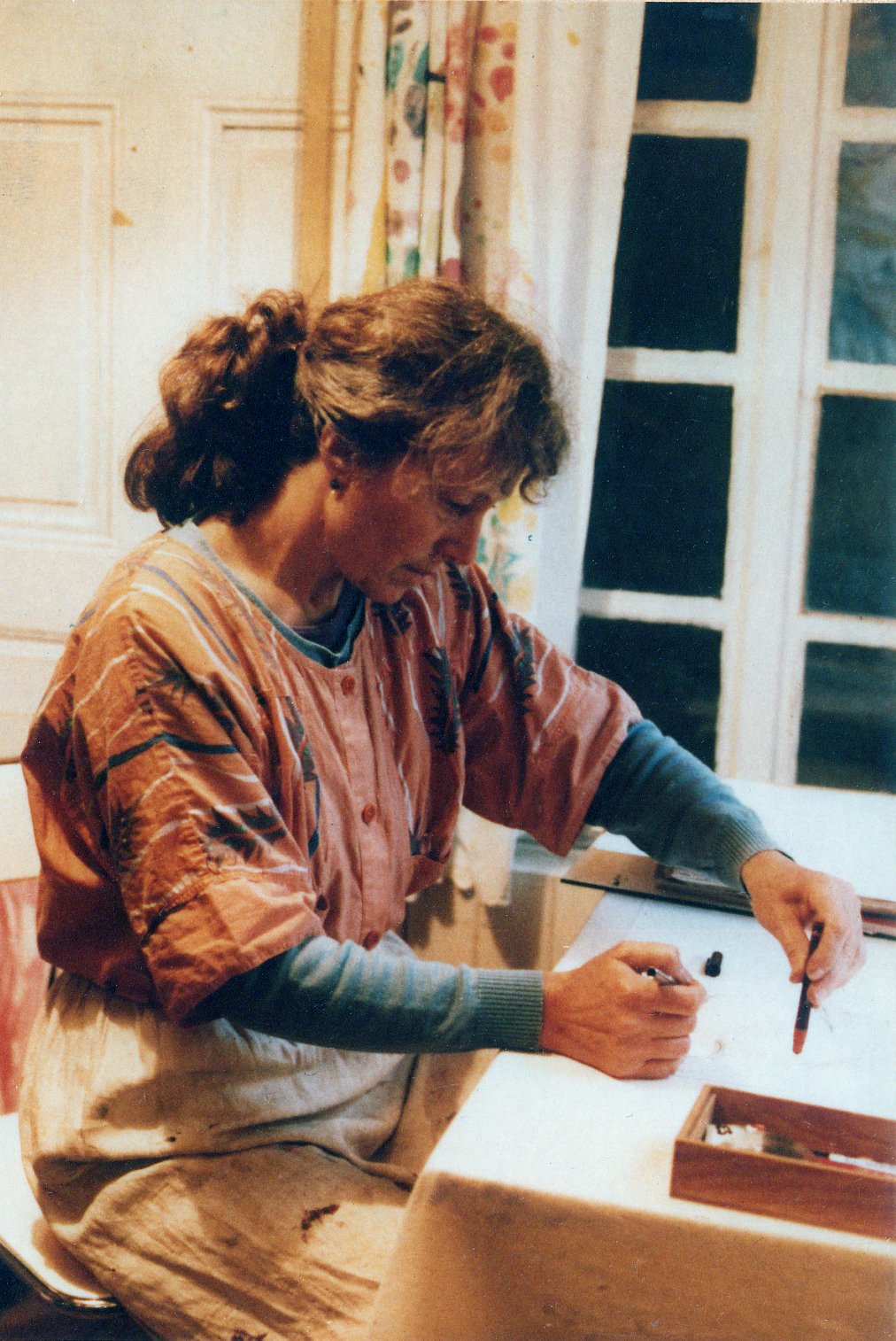 1990 L'atelier de MD à Veyrier.jpg