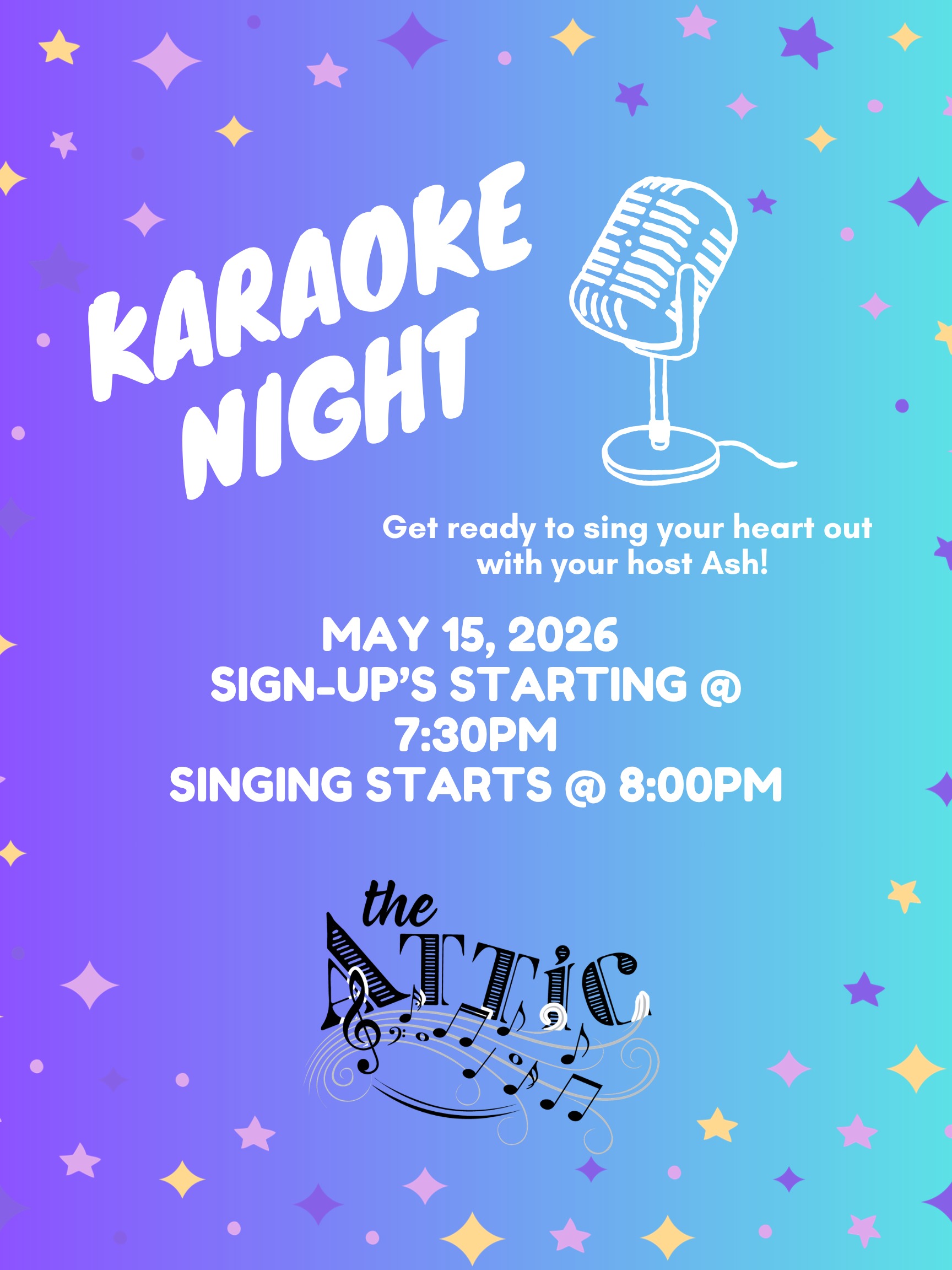 Karaoke Night with Host Ash