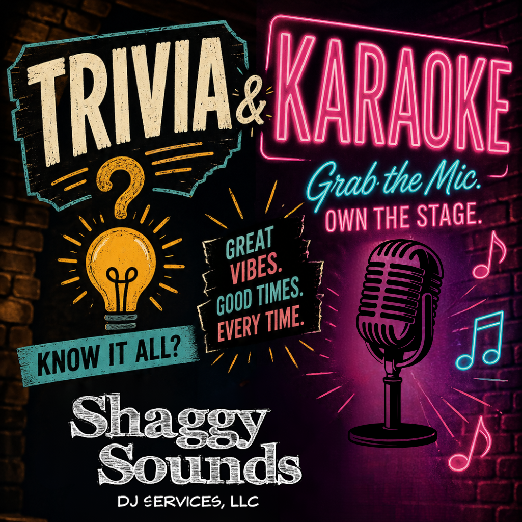Karaoke and Triva at The Attic with Shaggy Sounds