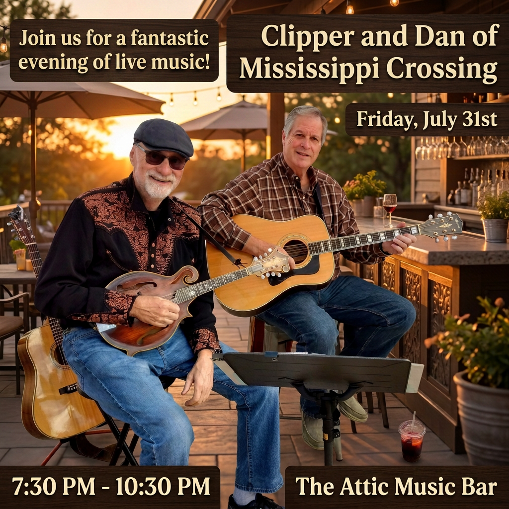 Karaoke Night, Patio – Clipper and Dan (Of Mississippi Crossing)