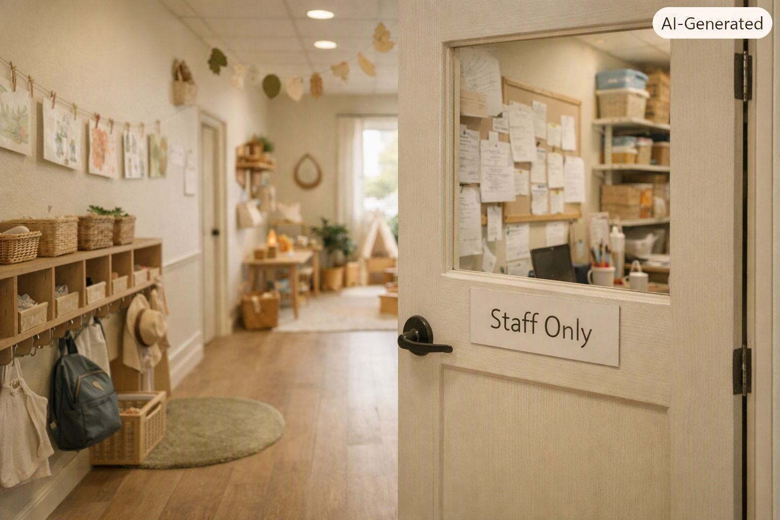 the hidden environment: how staff spaces shape children’s experiences