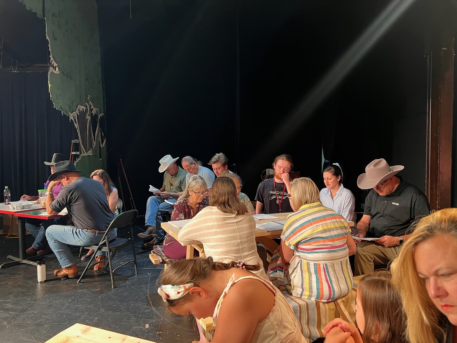 Read through of the second act
